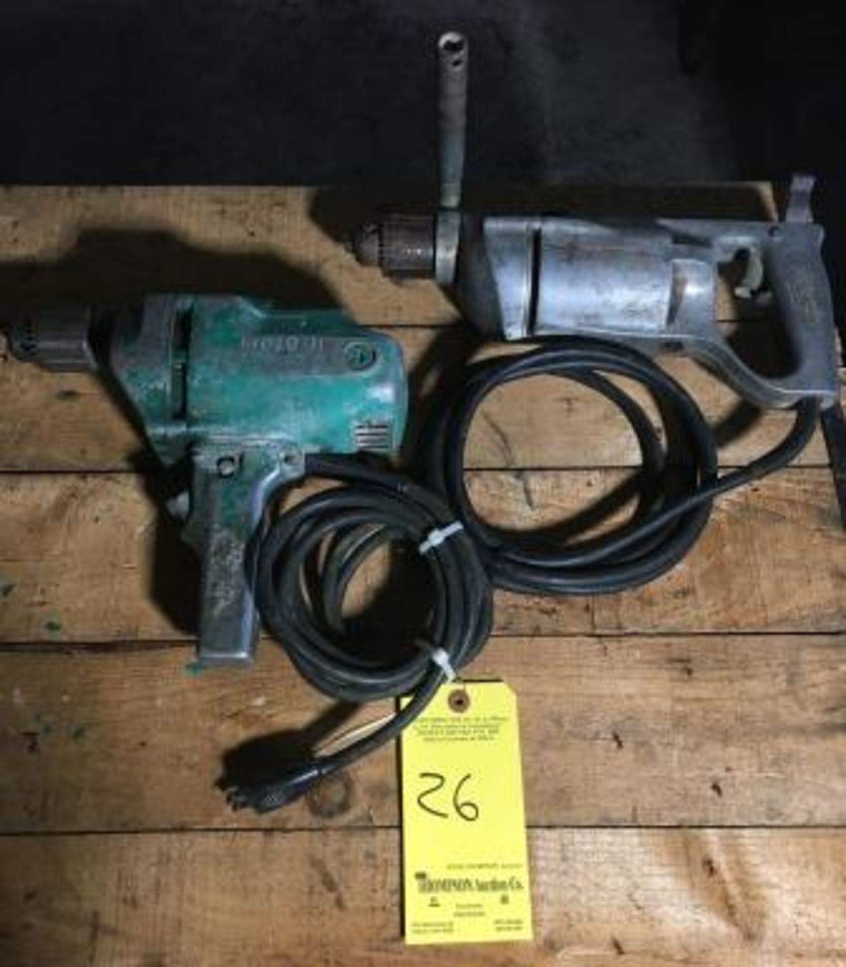 (2) Milwaukee 1/2 Inch Drills