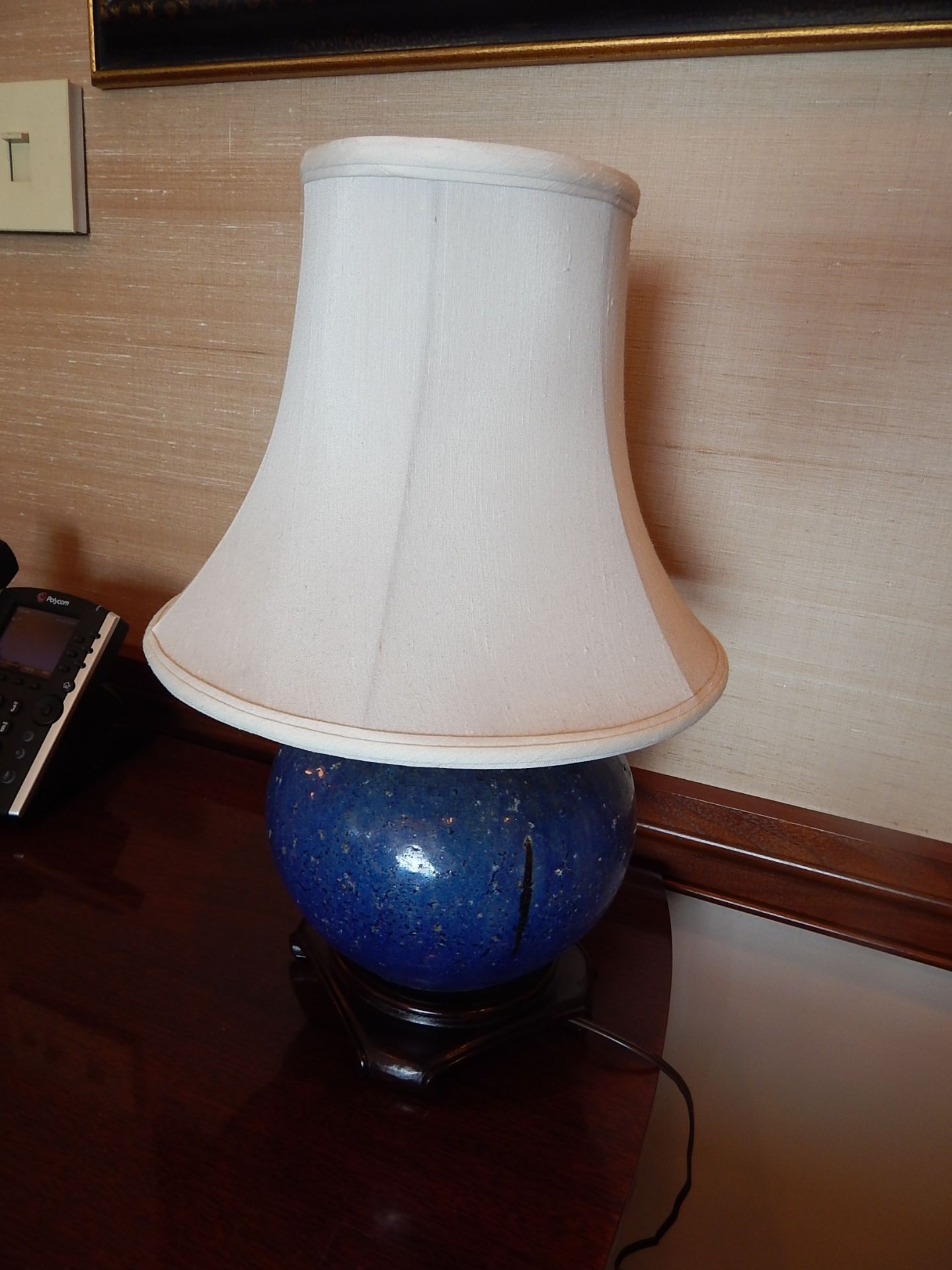 Blue Table Lamp