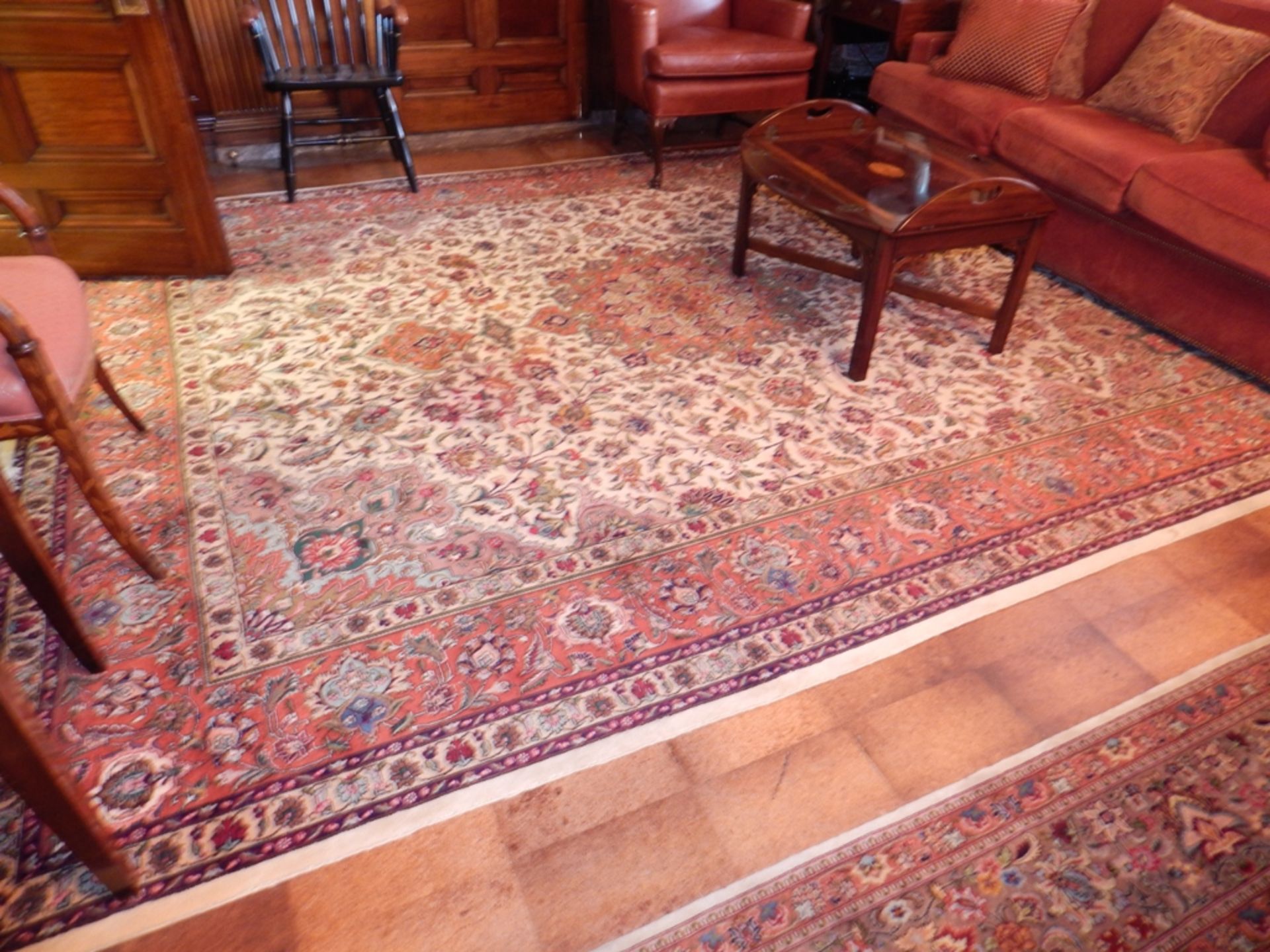 Oriental Area Rug, 12'9" x 9'9"