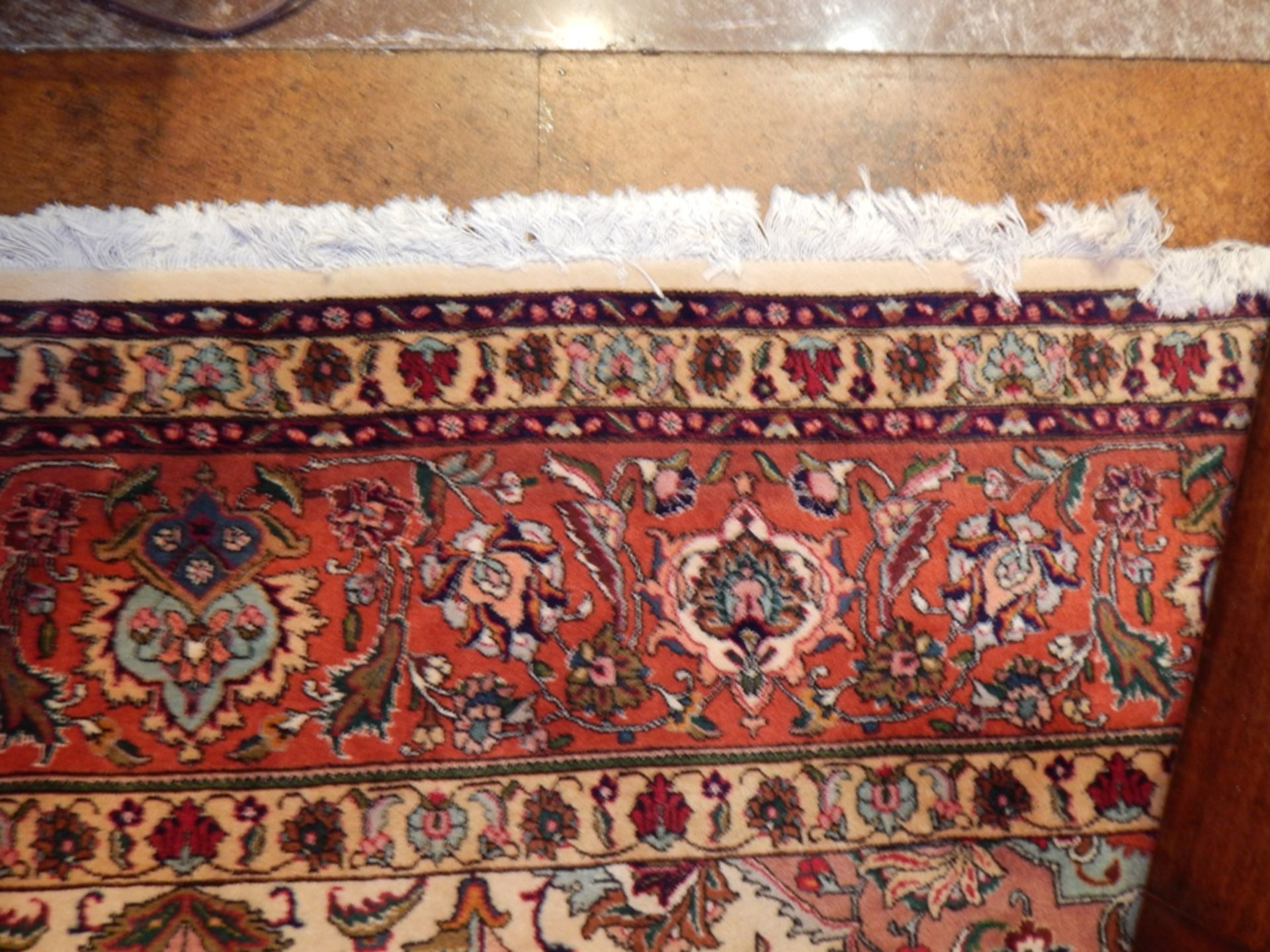 Oriental Area Rug, 12'9" x 9'9" - Image 4 of 4