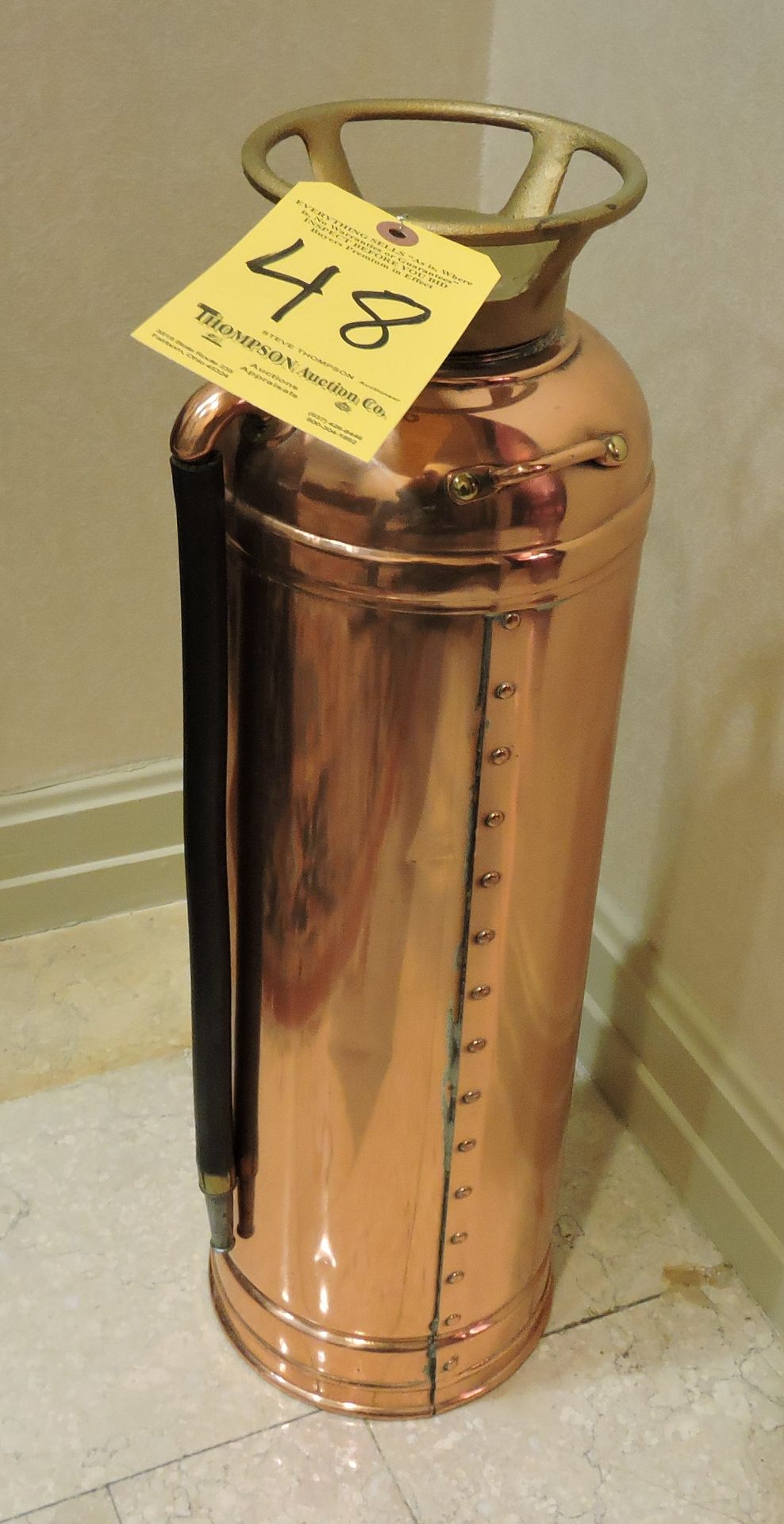 Copper Fire Extinguisher - Image 2 of 4