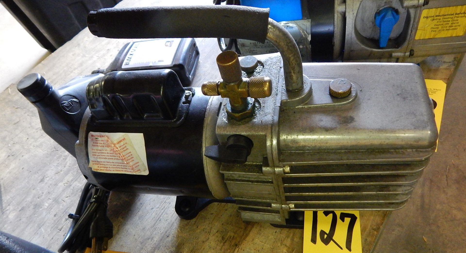 JB Platinum Model DV-285N Vacuum Pump, 10 CFM