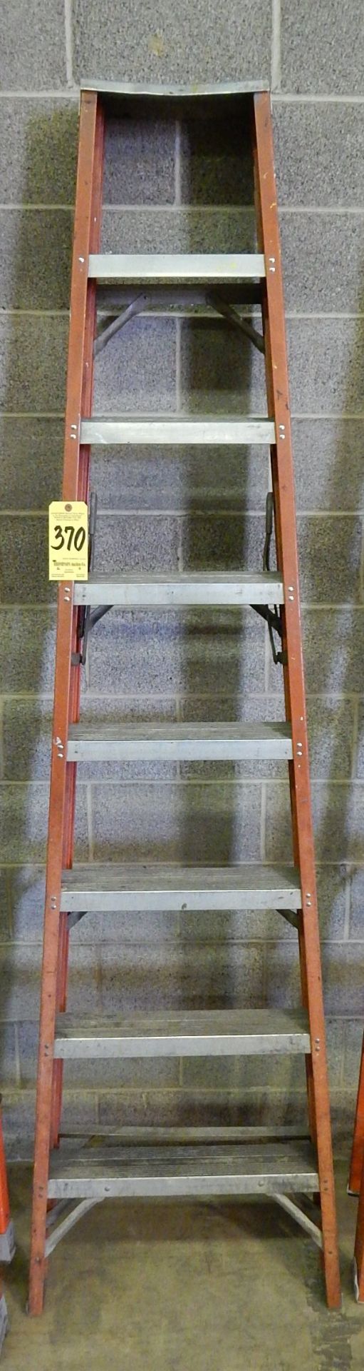 Fiberglass Step Ladder, 8 ft.