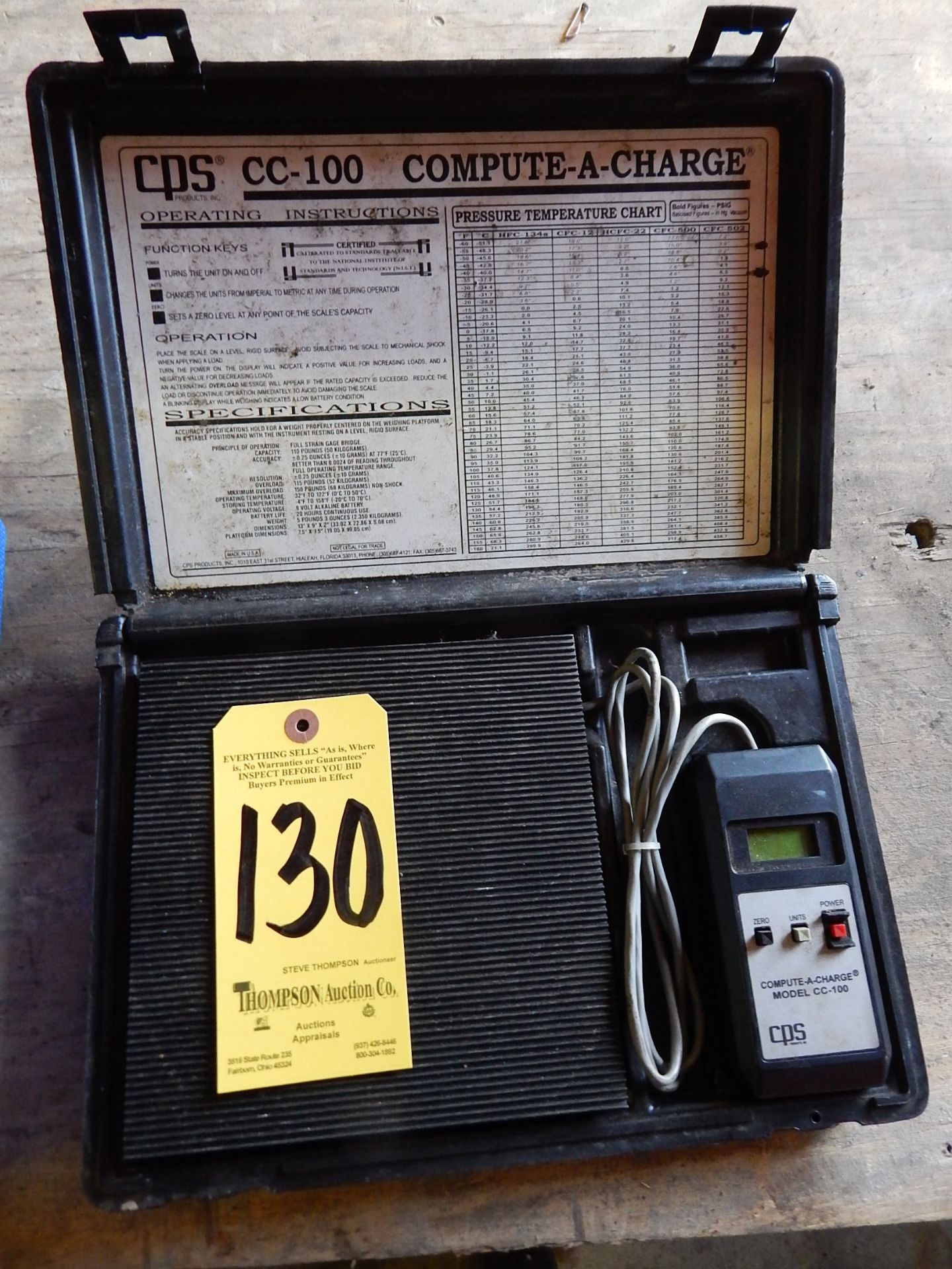 CPS Model CC-100 Compute-A-Charge Kit