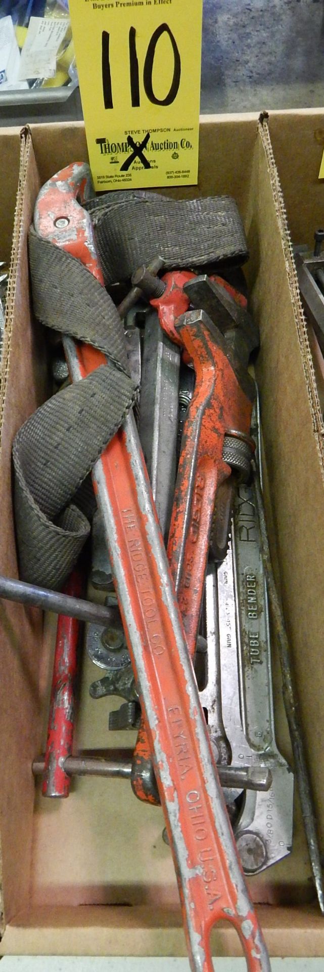 Ridgid Tube Benders, etc.