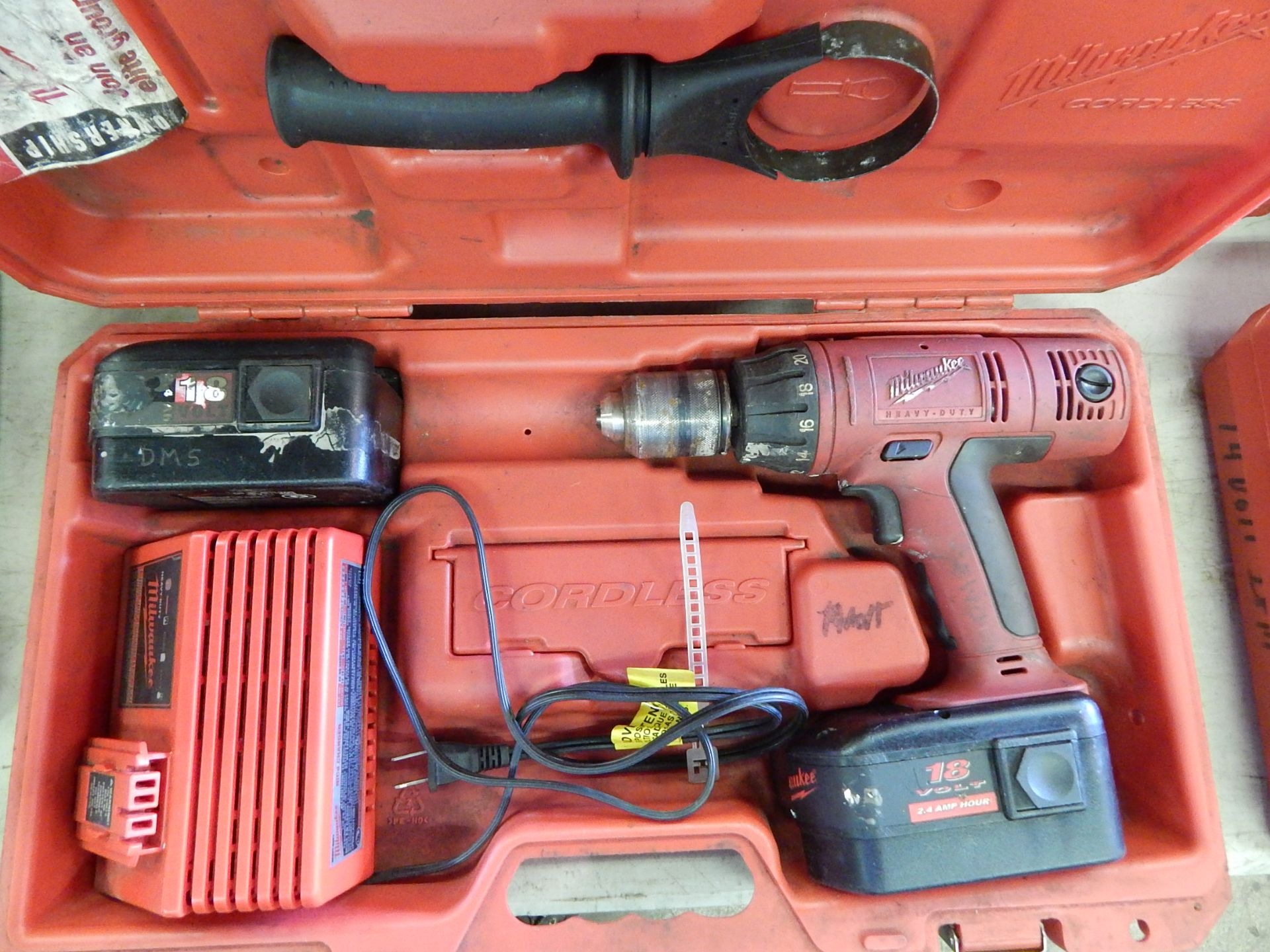Milwaukee 18V Cordless Drill with Case