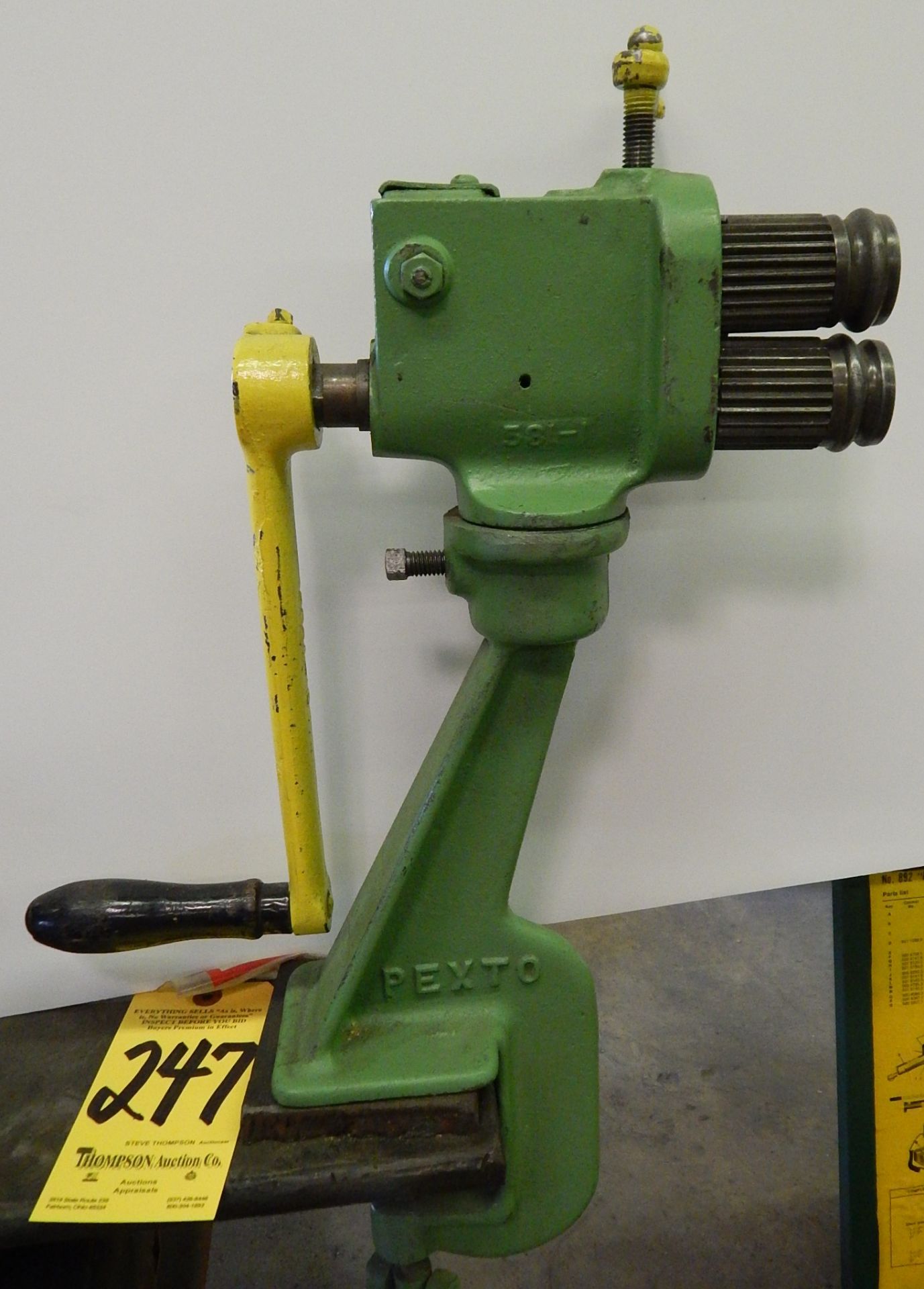 Pexto 0581 Hand-Operated Rotary Machine