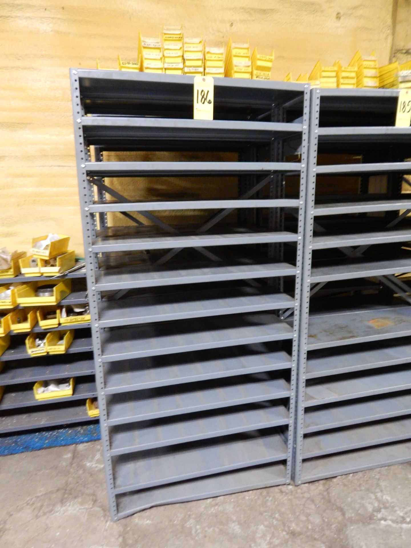 (3) Sections Shelving