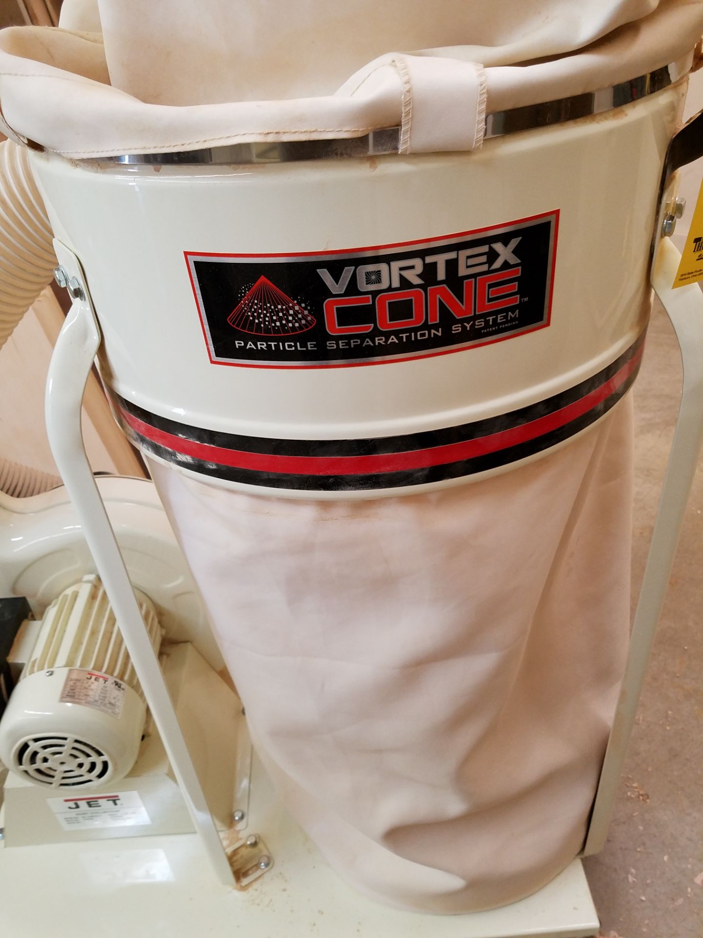 Jet Single Bag Dust Collector Model DC-12000VX-3, s/n 15021482 1 PH, 230v - Image 4 of 4