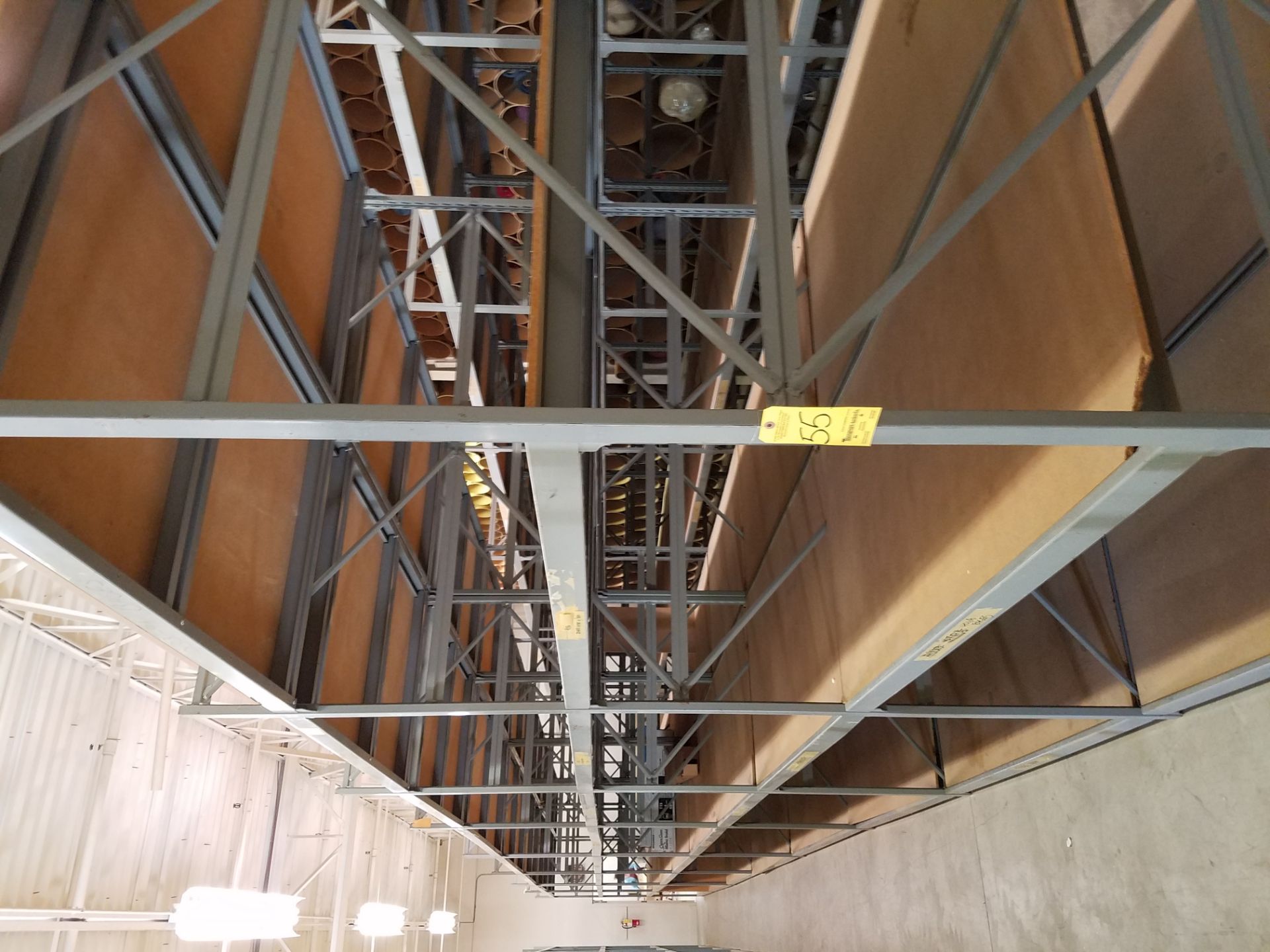 (8) Shelving Units, 36 in Deep x 96 in Wide x 10 ft. High