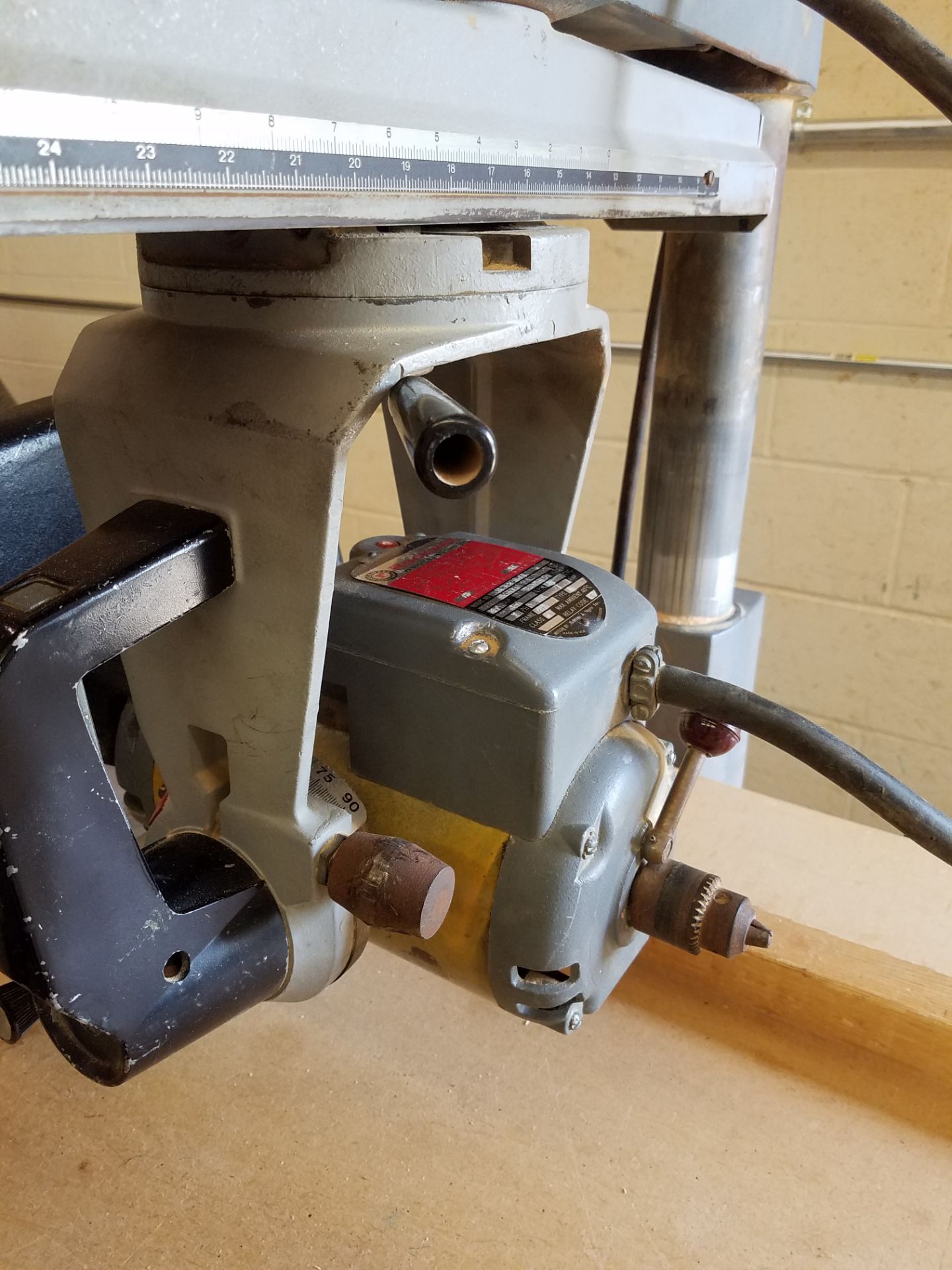 Delta Rockwell 12 in Radial Arm Saw Model 12-AS, s/n GF 3053, $50 Loading Fee - Image 3 of 3