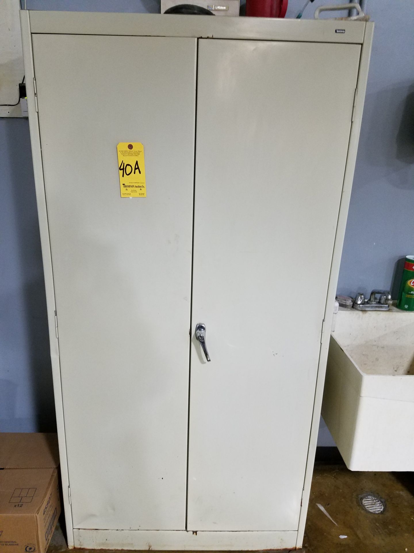 Upright Metal Storage Cabinet