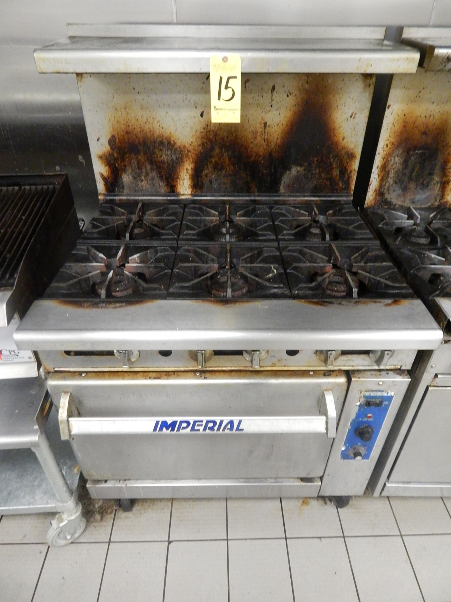 Imperial 6-Burner Gas Range with Oven