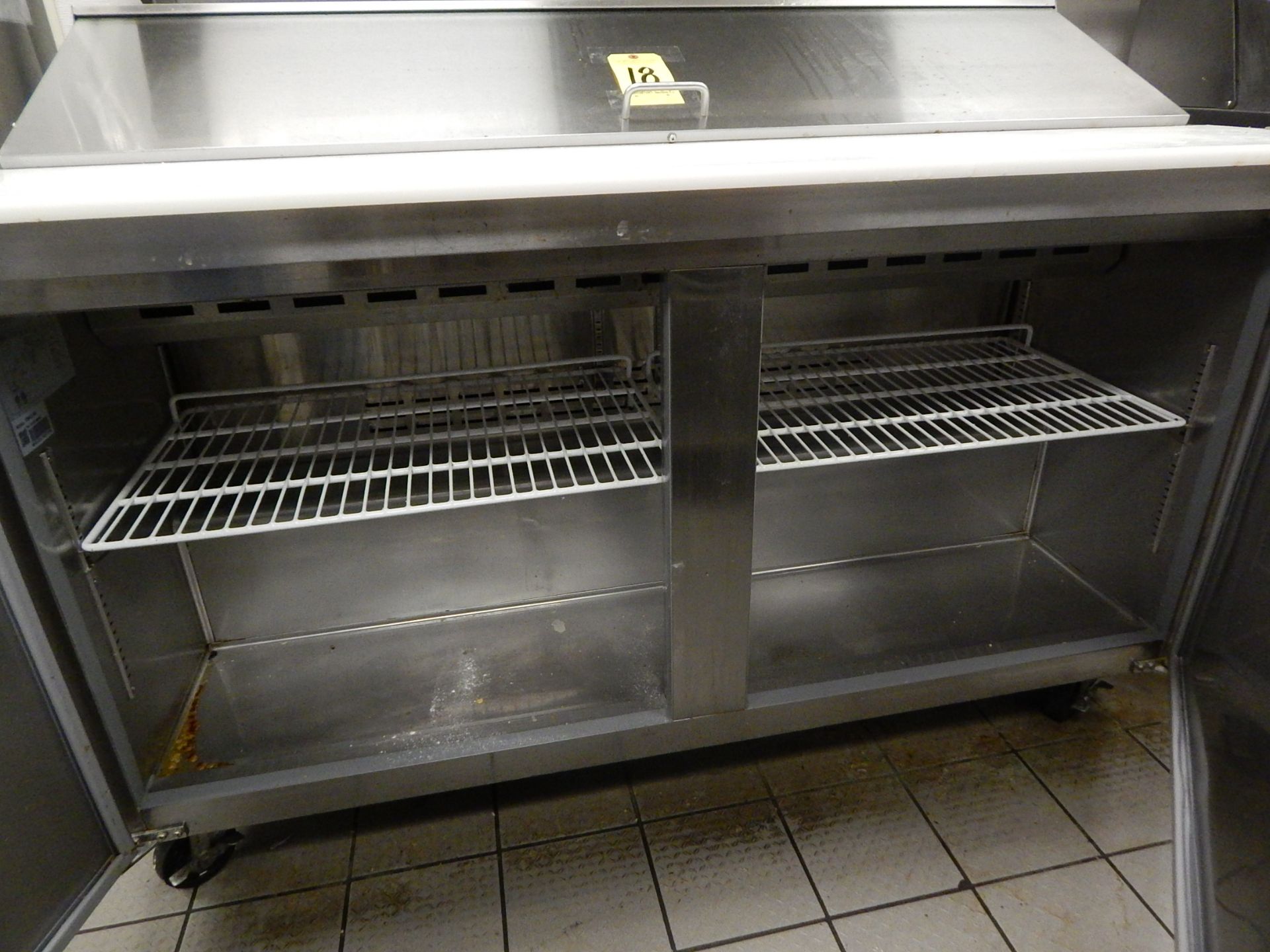 AVANTCO Model 178SCL260 Refrigerated Sandwich Prep Table, SN 651842120006 - Image 3 of 4