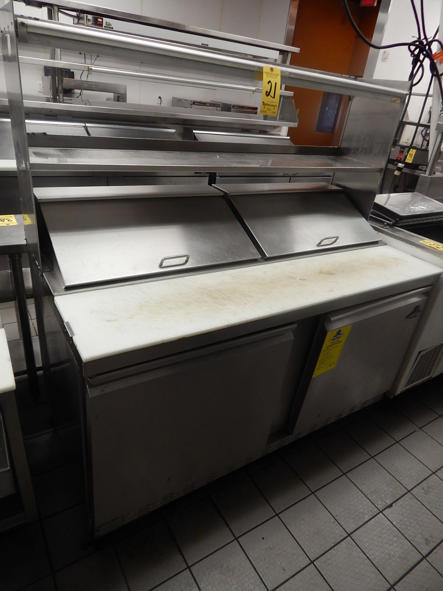 Ascena Model JSP-6016 Refrigerated Sandwich Prep Table, SN SP60-0904-0060