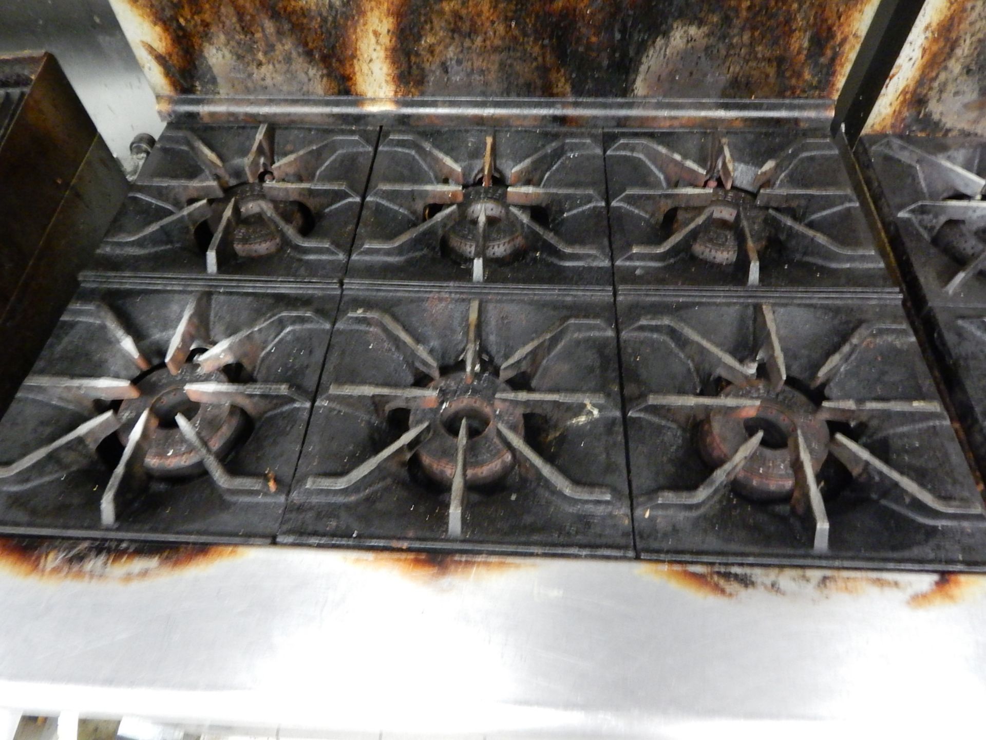 Imperial 6-Burner Gas Range with Oven - Image 2 of 4