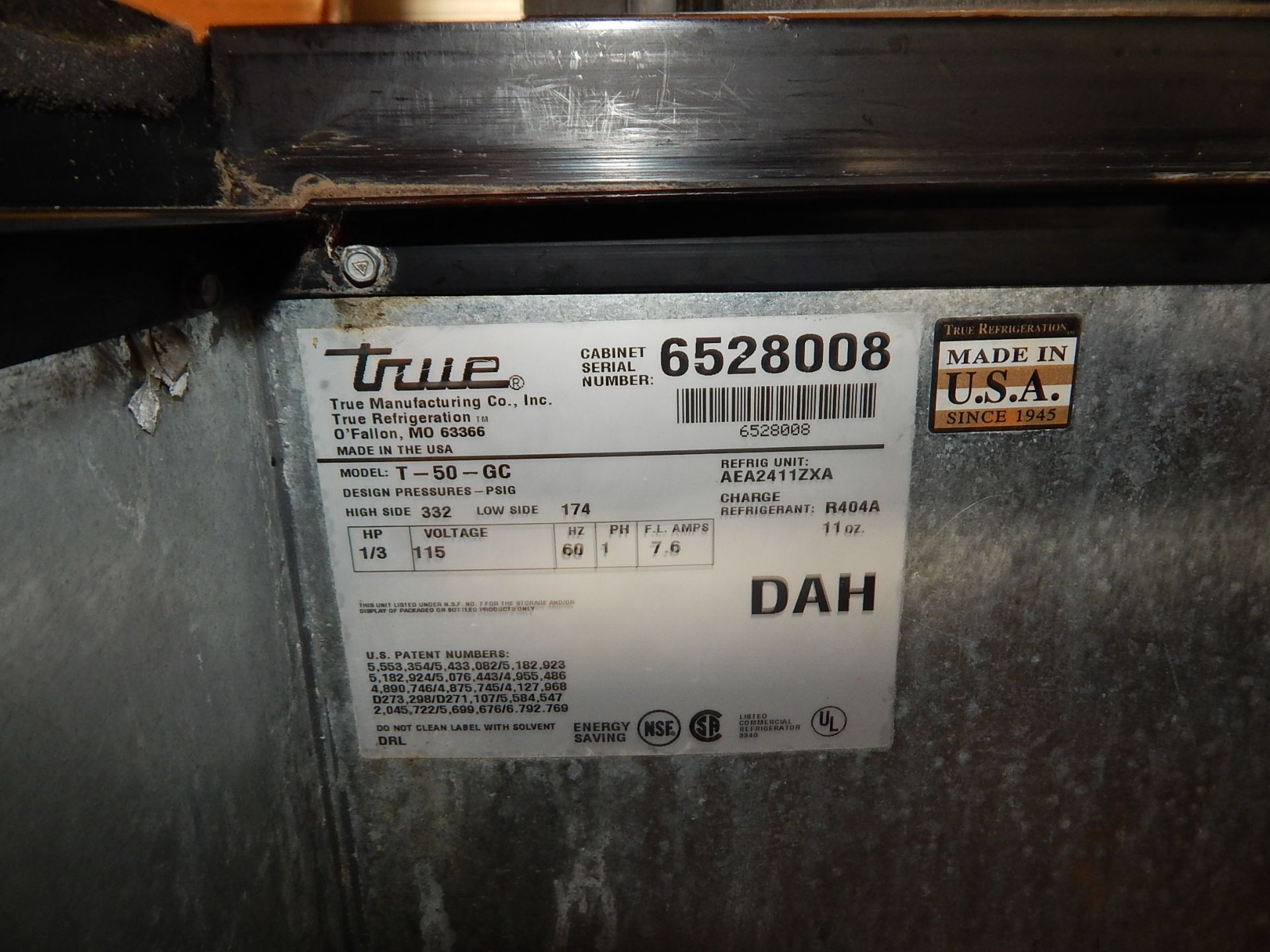 True Model TD-50-GC Glass Chiller, SN 6528008, 50" Long - Image 4 of 4