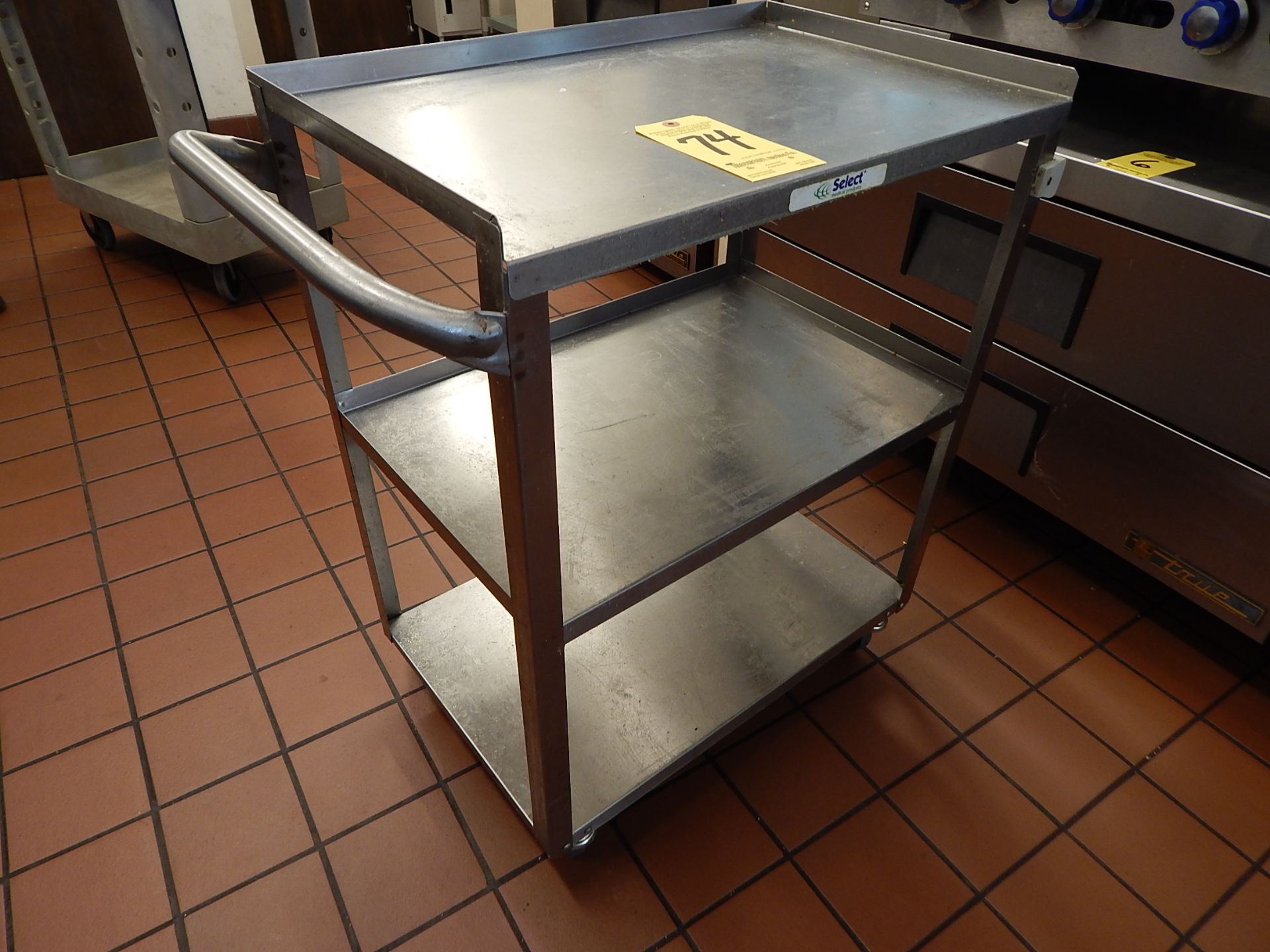Select 3-Tier Stainless Steel Cart