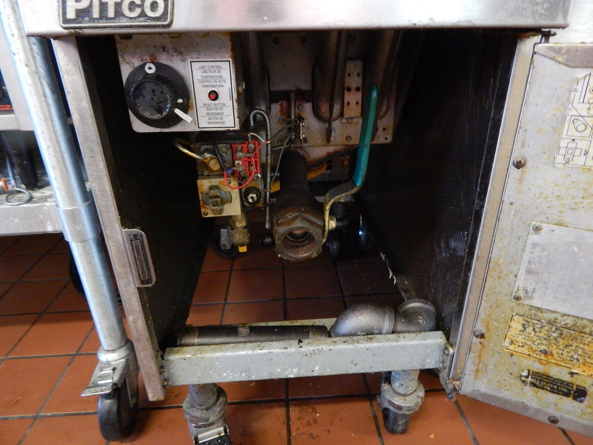 Pitco Gas Deep Fryer, SN G08BC005127 - Image 4 of 6