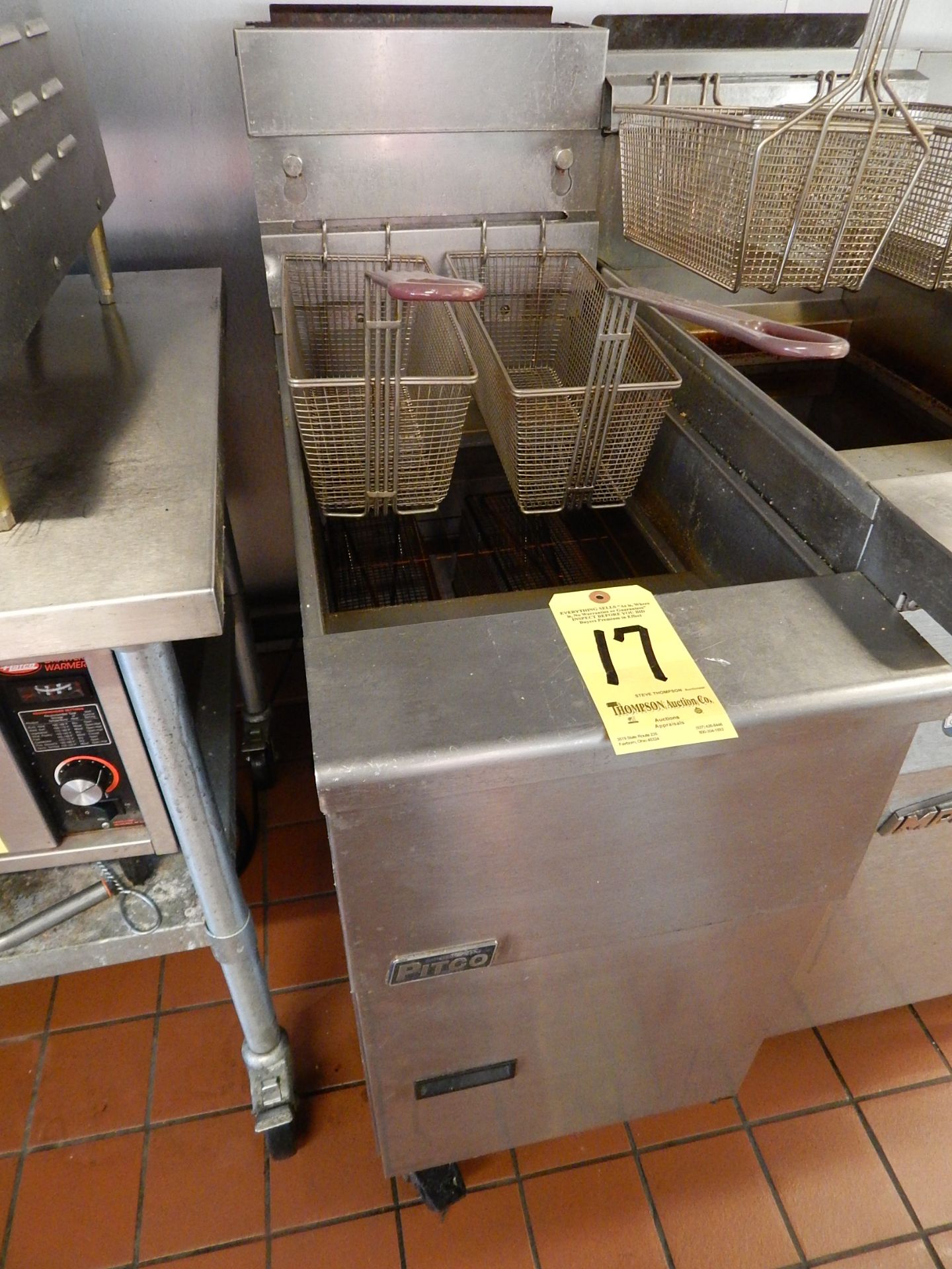 Pitco Gas Deep Fryer, SN G08BC005127