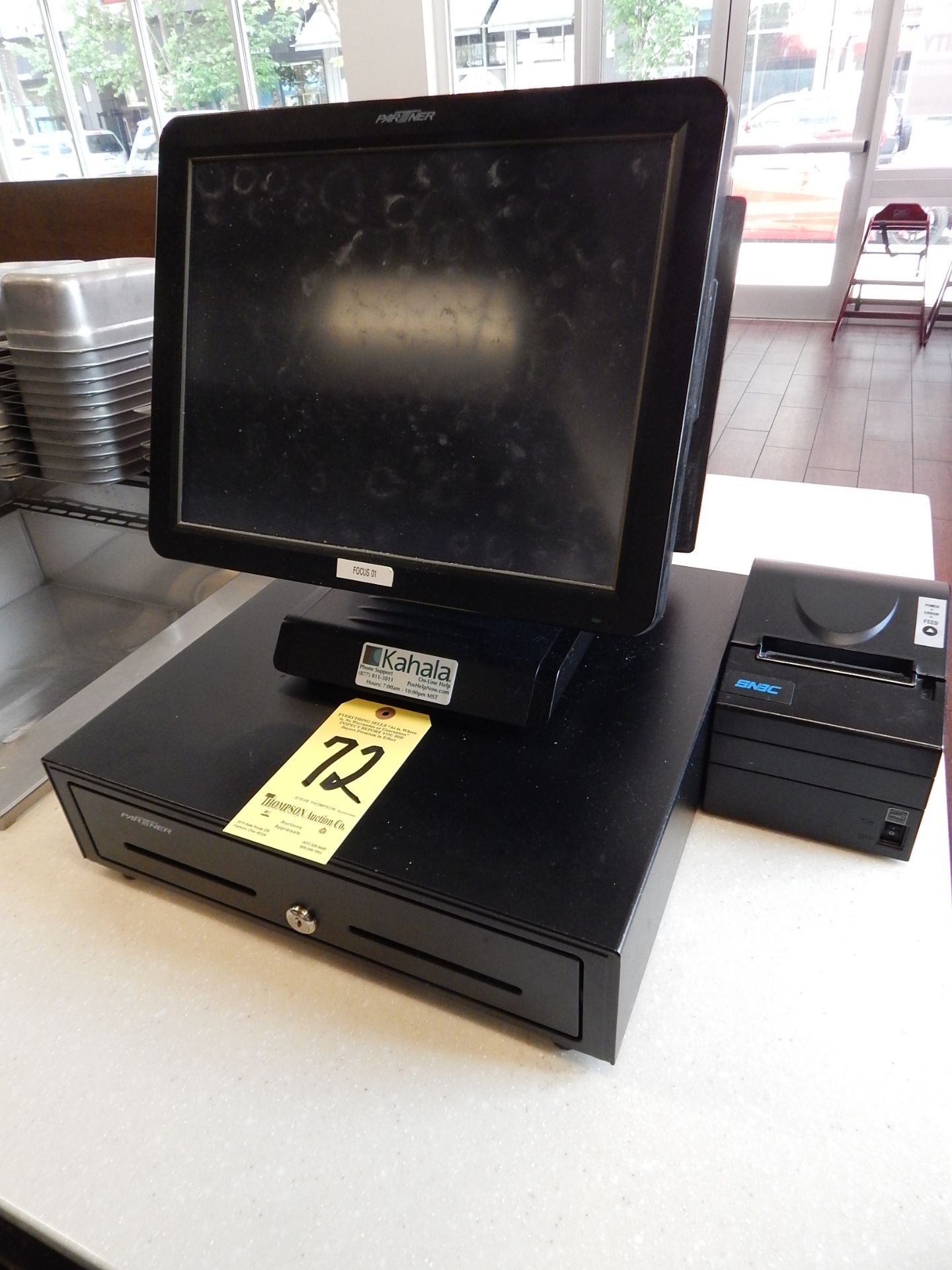 Kahala POS System with (2) Cash Registers and (4) Additional Monitors