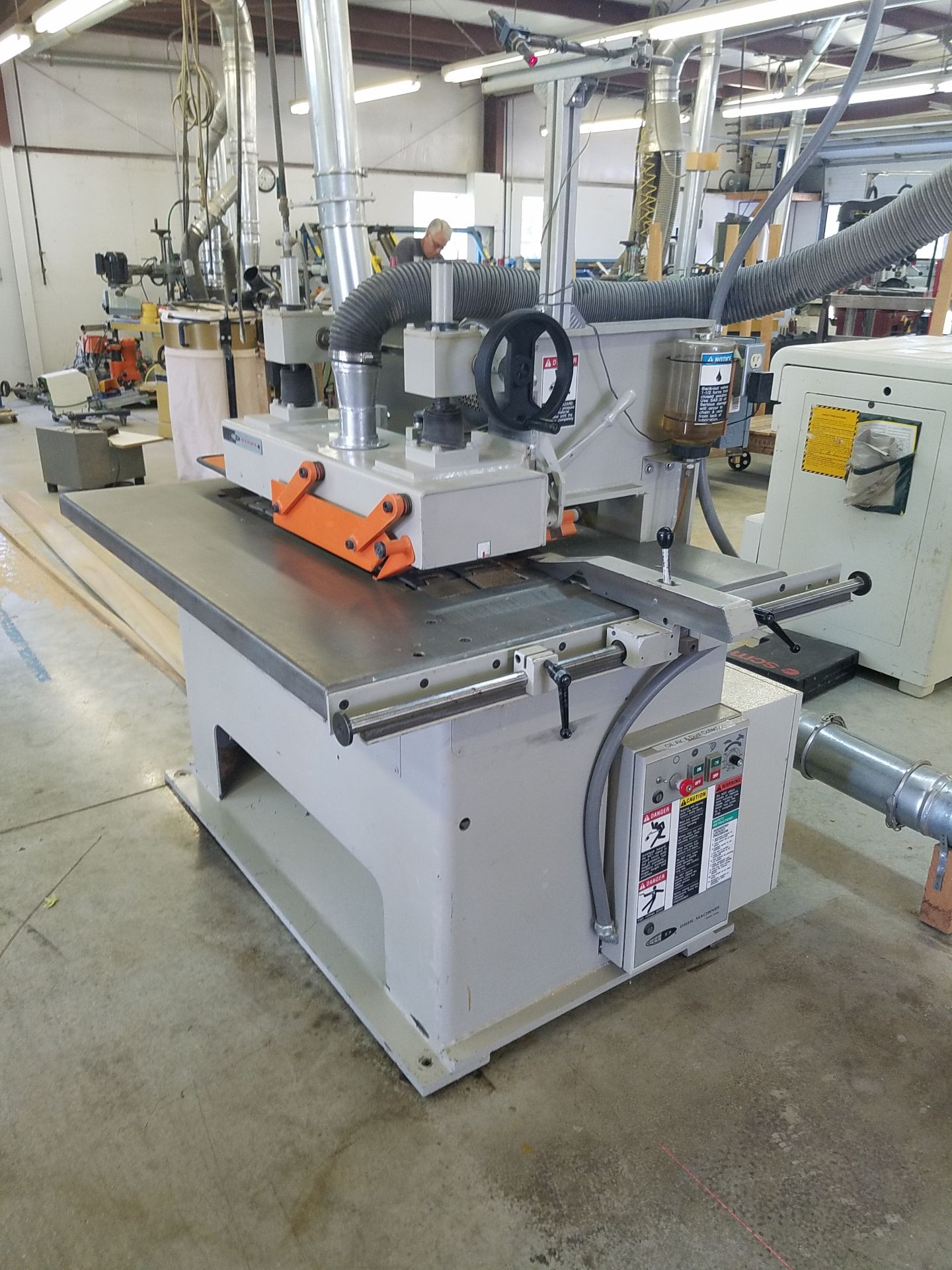 Diehl SL-30 Straight Line Rip Saw, 15 HP, 1.5 HP Feed Motor, Diode Laser, Adjustable Rip Fence, - Image 12 of 22