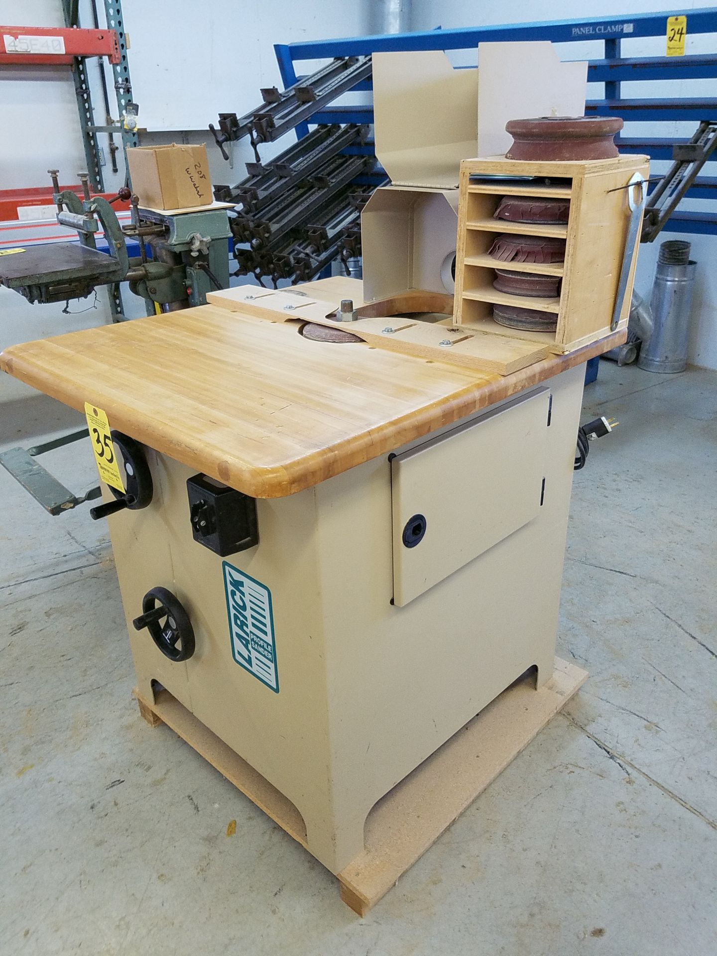 Larick Model 360A Profile Sander, s/n 13083, Loading Fee $25 - Image 3 of 4