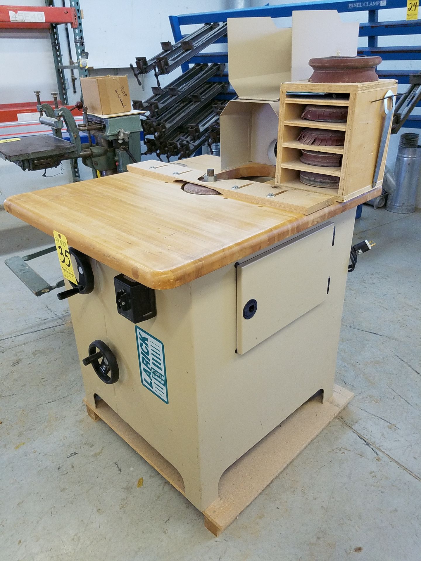 Larick Model 360A Profile Sander, s/n 13083, Loading Fee $25 - Image 4 of 4