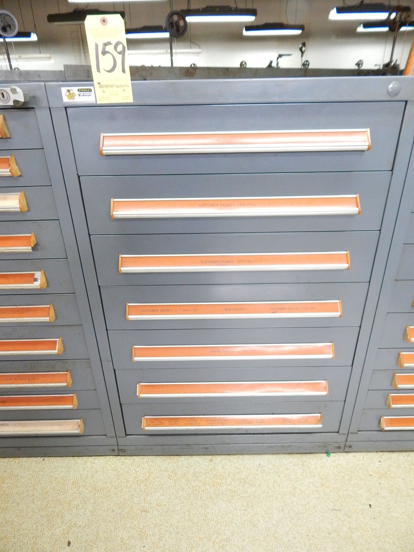 Stanley Vidmar 7-Drawer Parts Cabinet
