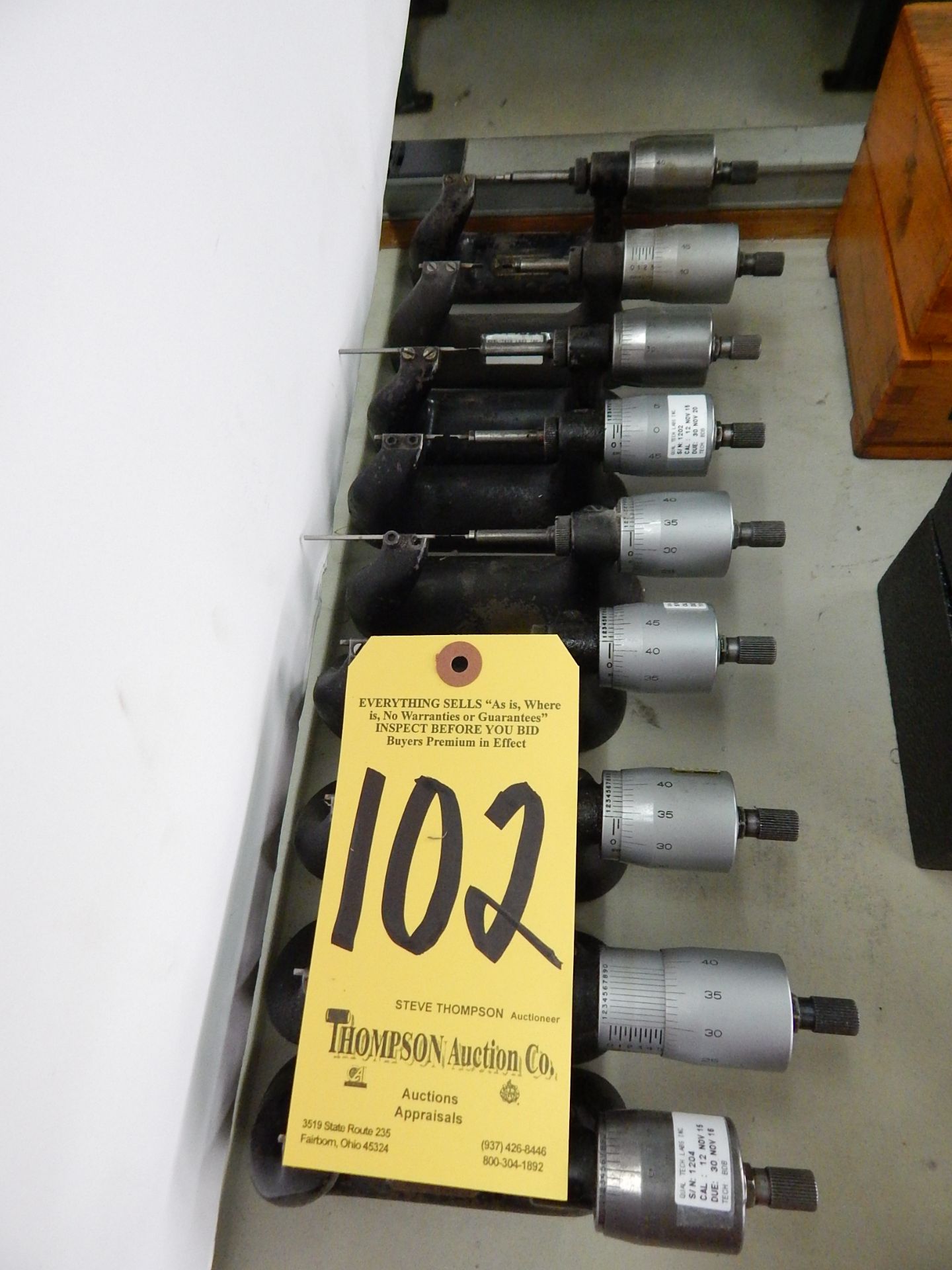 (9) Bench Micrometers