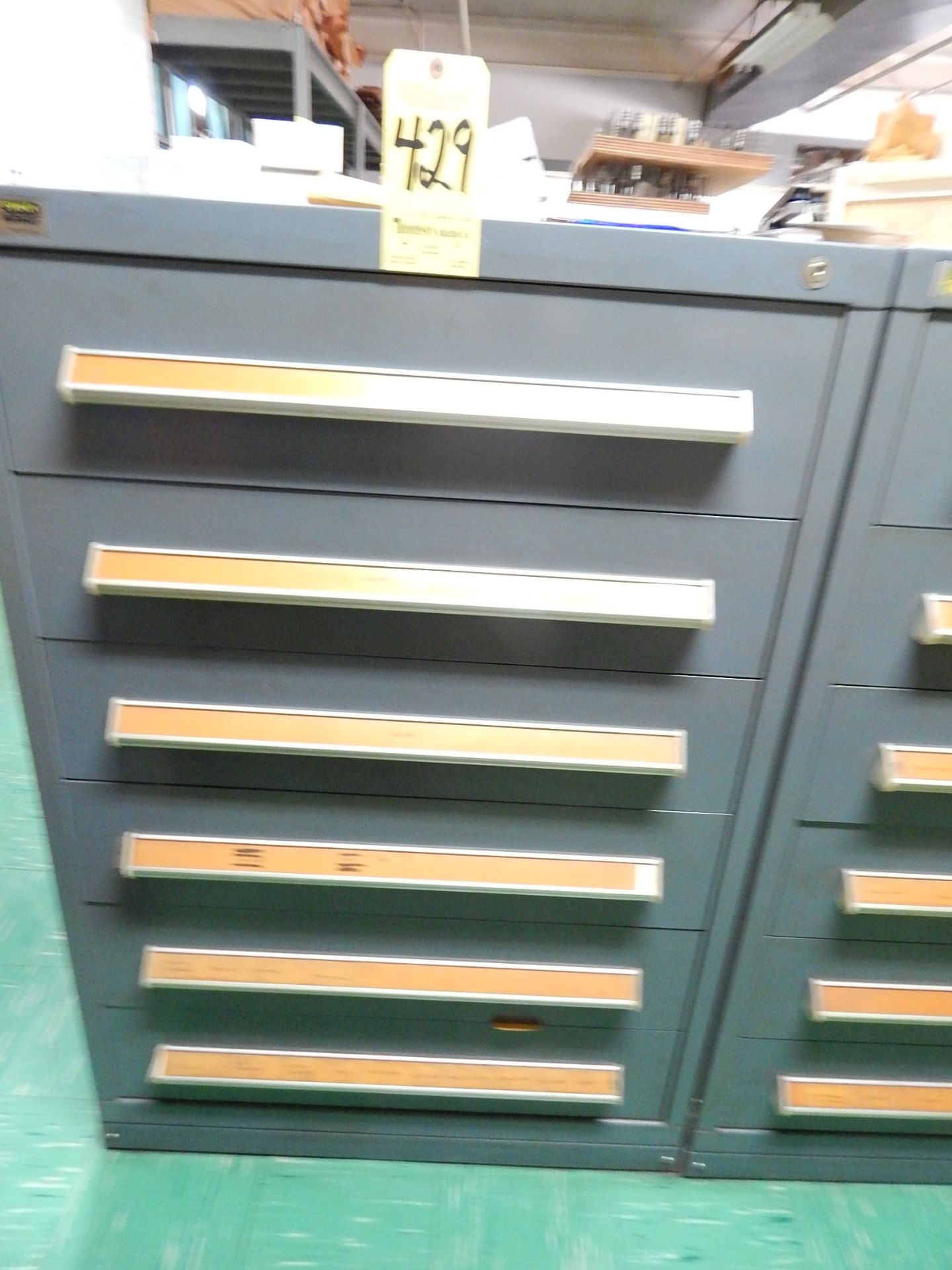 Stanley Vidmar 6-Drawer Parts Cabinet