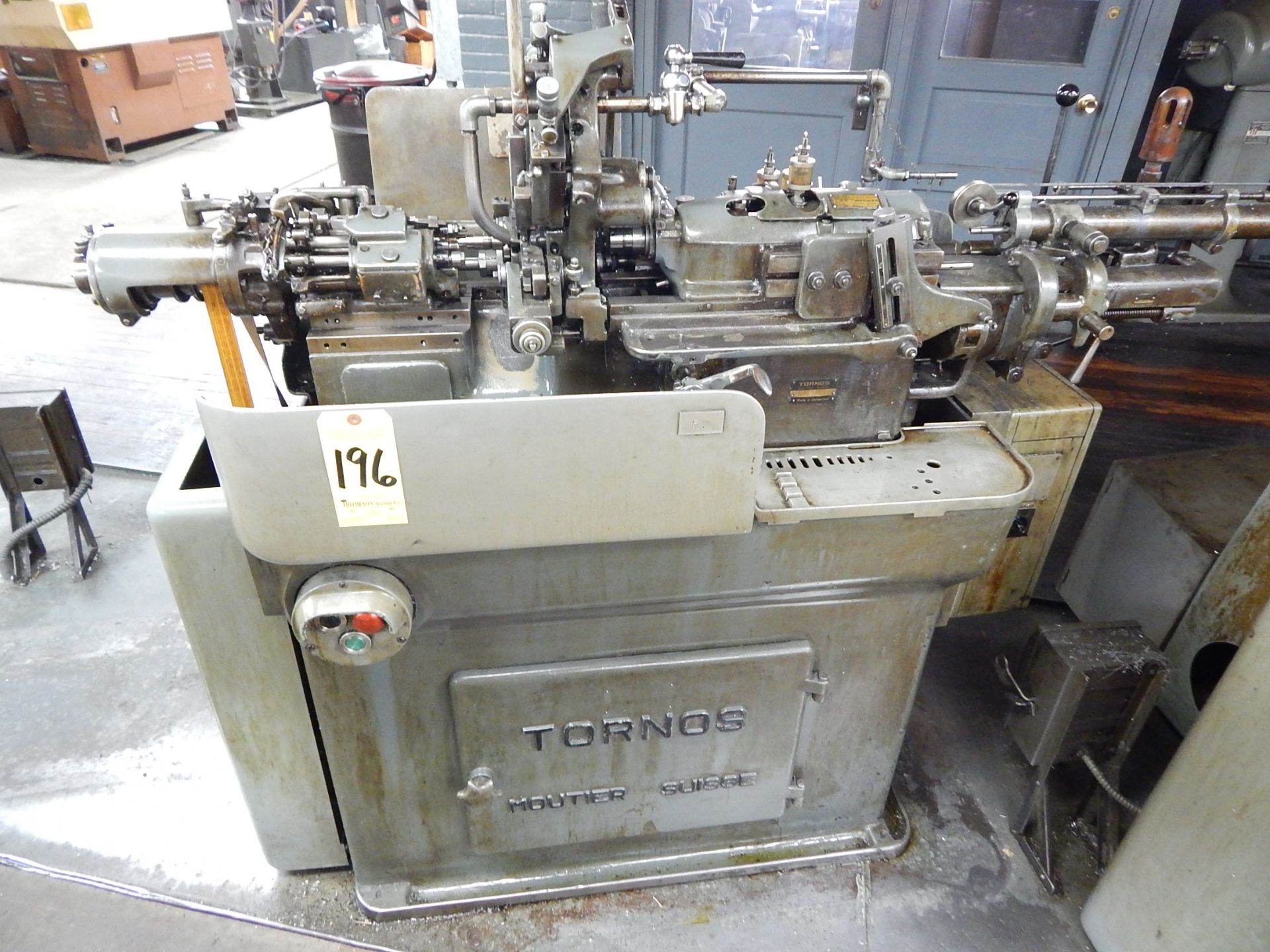 Tornos Model R-10 Automatic Screw Machine, s/n 76931, New 1970, 10MM/.393 In. Capacity, 13Y End