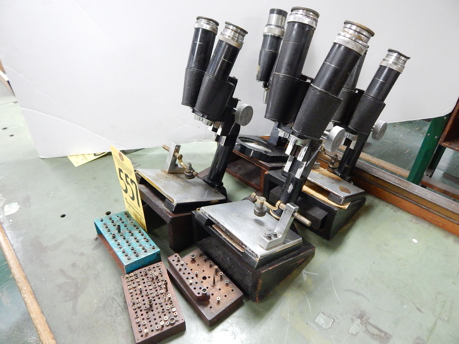 (4) Leitz Wetzlar Microscopes