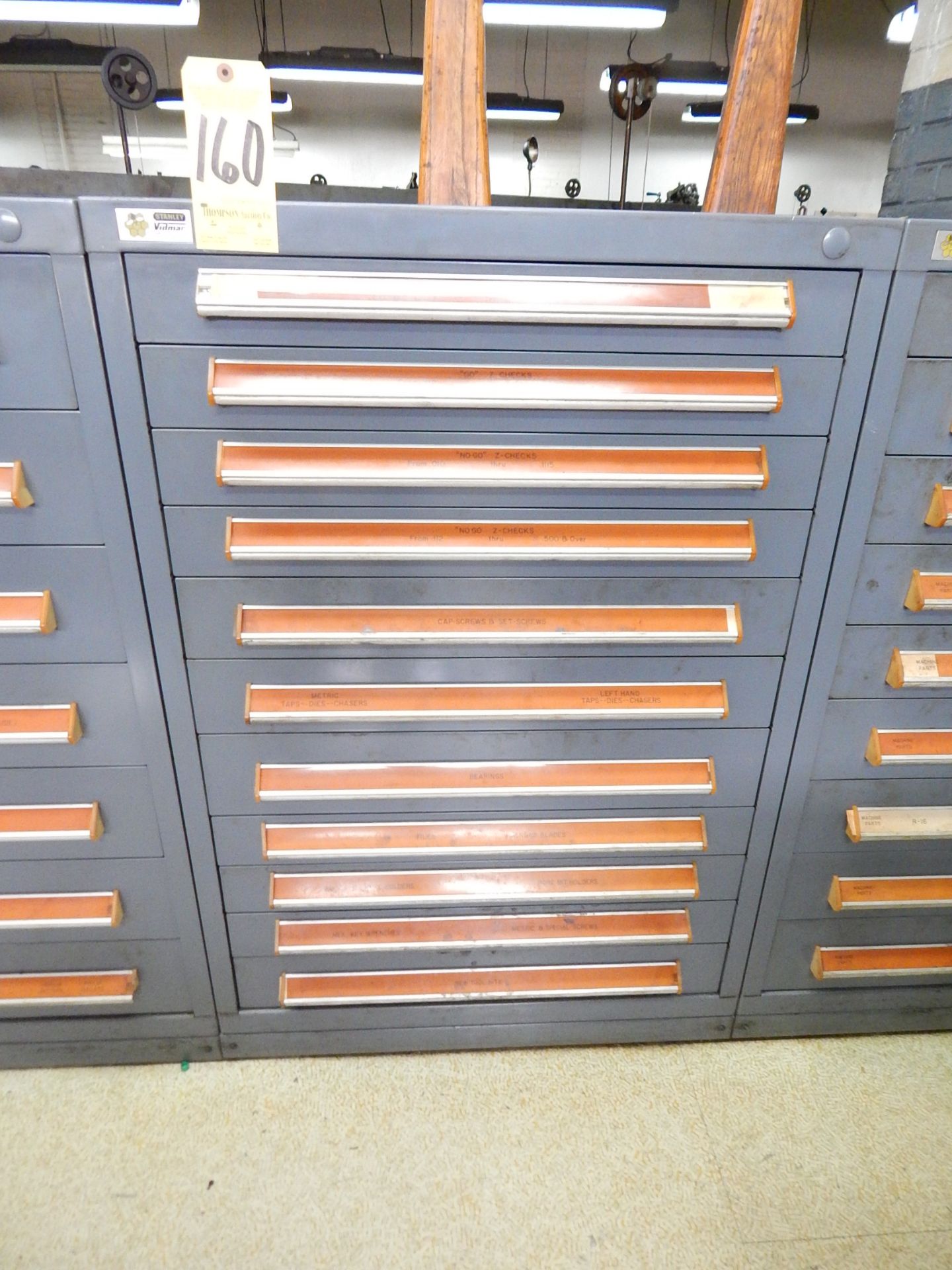 Stanley Vidmar 11-Drawer Parts Cabinet