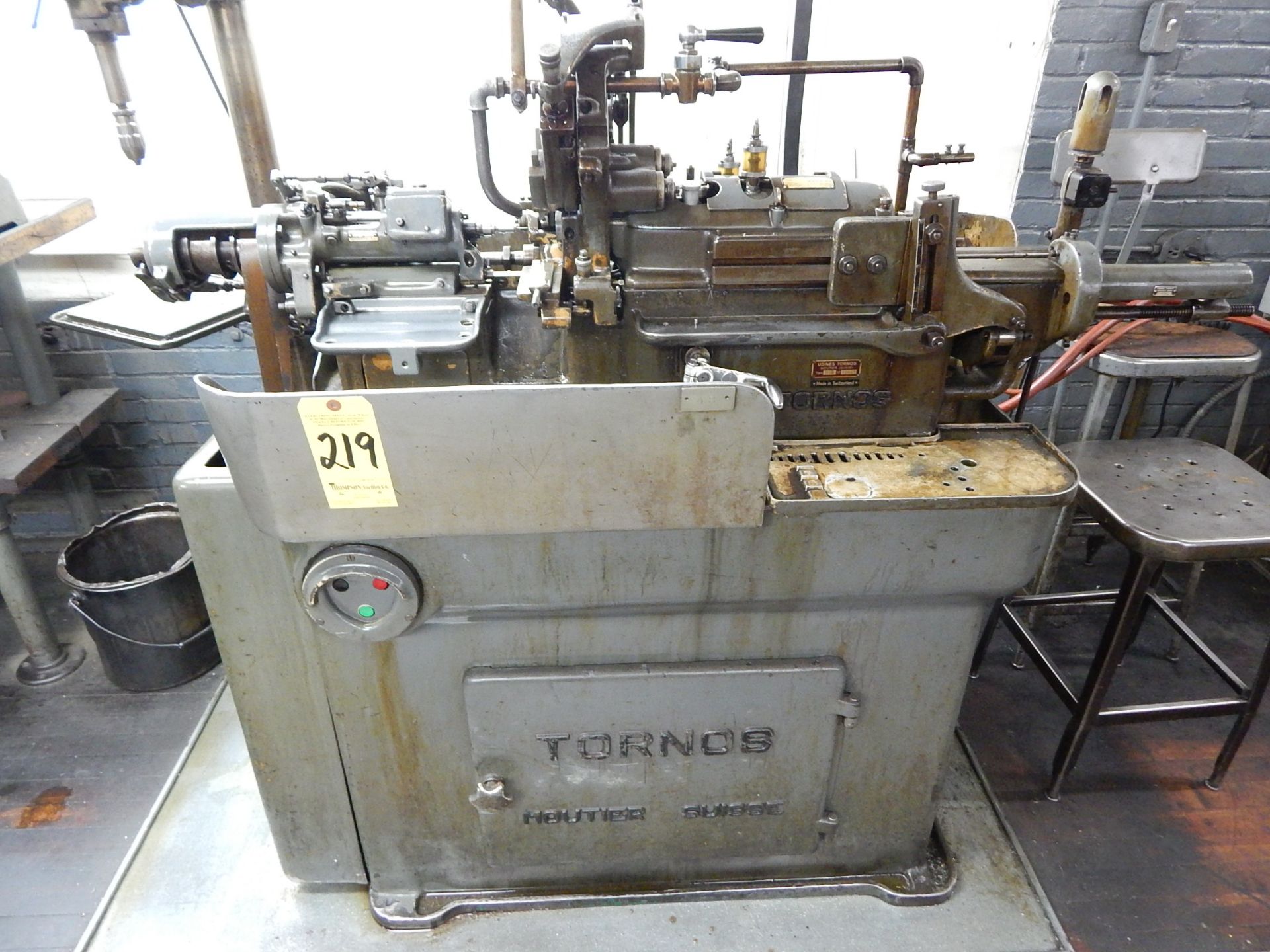 Tornos Model R-10 Automatic Screw Machine, s/n 36645, New 1958, 10 MM/.393 In. Capacity, 13Y End