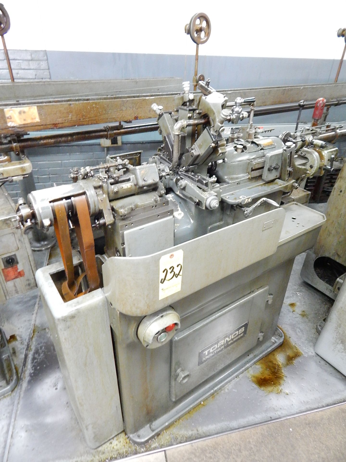 Tornos Model R-10 Automatic Screw Machine, s/n 96316, New 1975, 10 MM/.393 In. Capacity, 13Y End