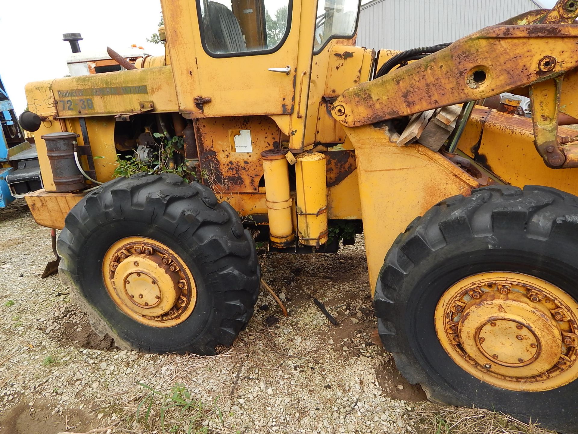 Terex/Euclid 72-30 Rubber Tired Loader, 8 ft Bucket, 2148 Hours, s/n 16UPM40248, Not in Service - Image 5 of 12
