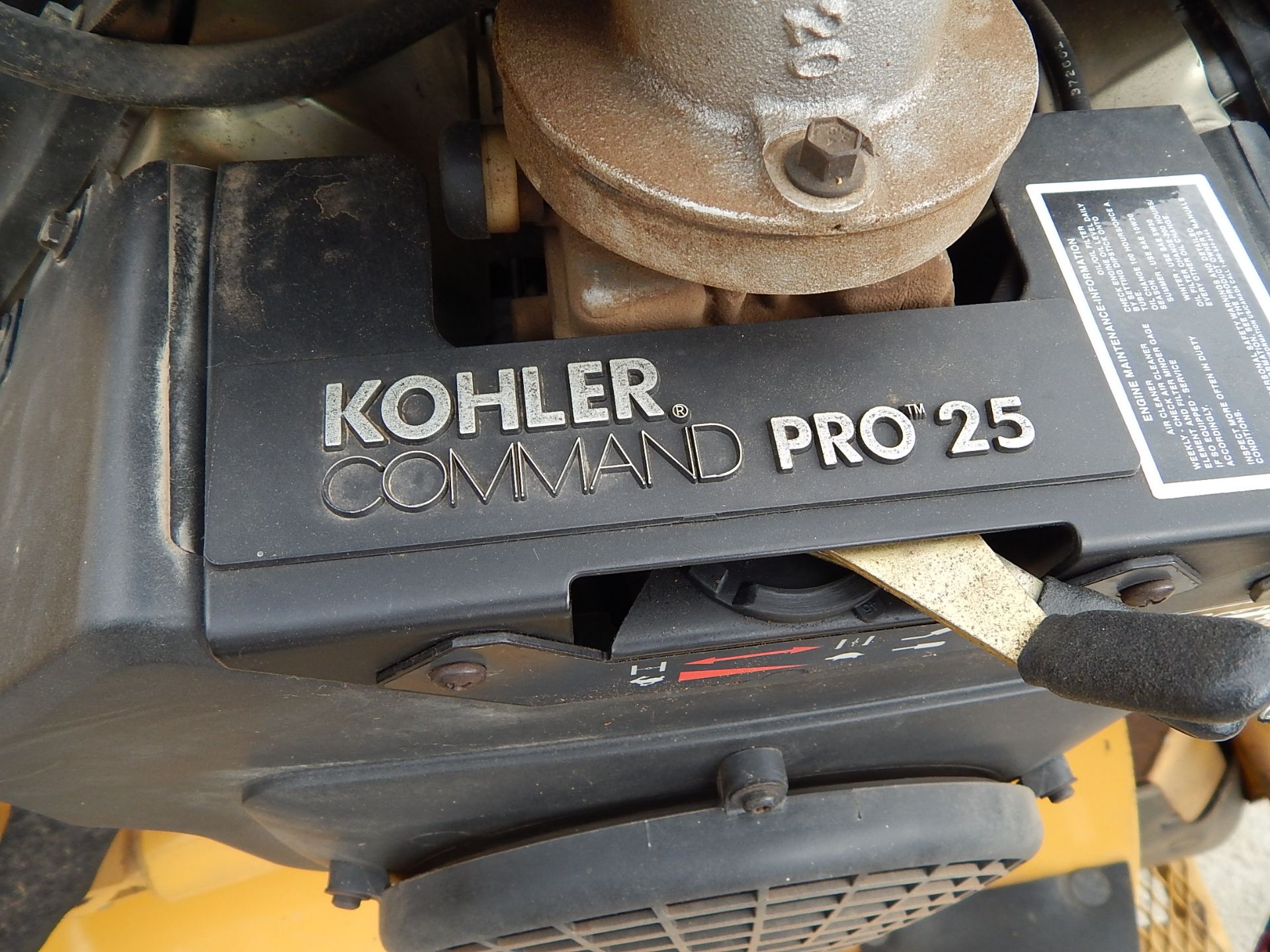 Vermeer SC252 Stump Grinder 25 HP s/n 3117801571, Kohler Command Pro 25 Engine, w/Vermeer Model - Image 9 of 12