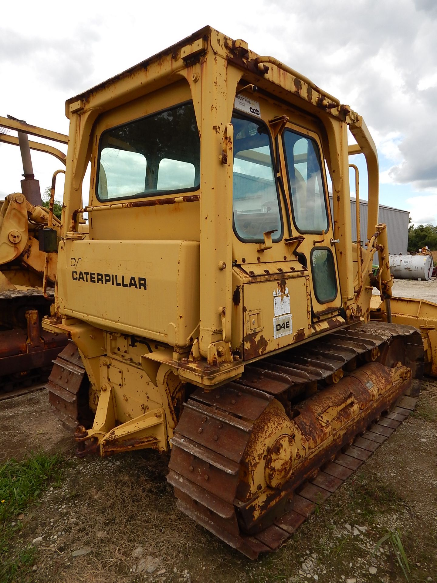 Caterpillar D4E Crawler Dozer, 9 ft -6 Way Balderson Model BAI4P9 Blade, 3304 Engine 75 HP, EROPS w/ - Image 9 of 19