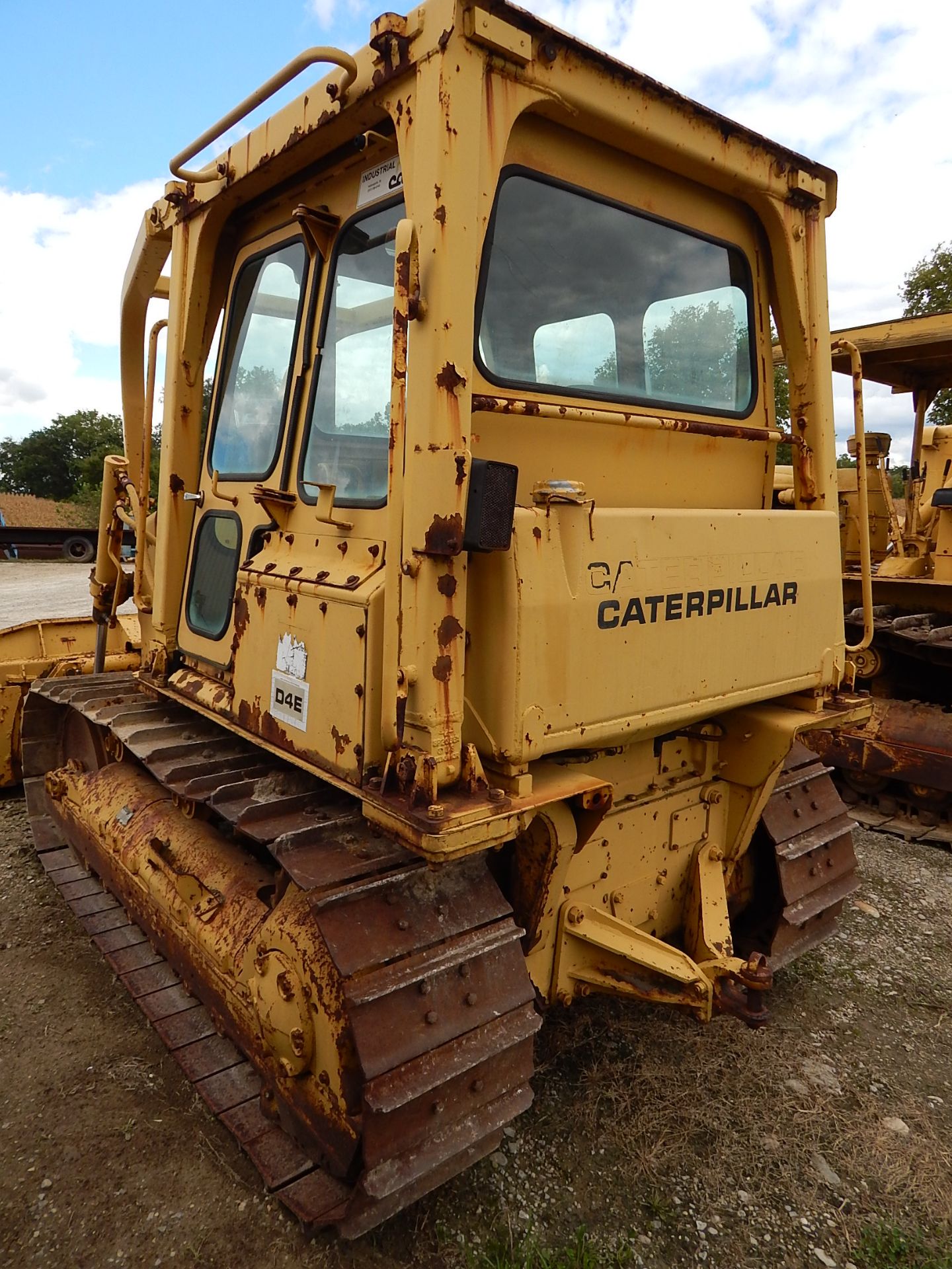 Caterpillar D4E Crawler Dozer, 9 ft -6 Way Balderson Model BAI4P9 Blade, 3304 Engine 75 HP, EROPS w/ - Image 8 of 19