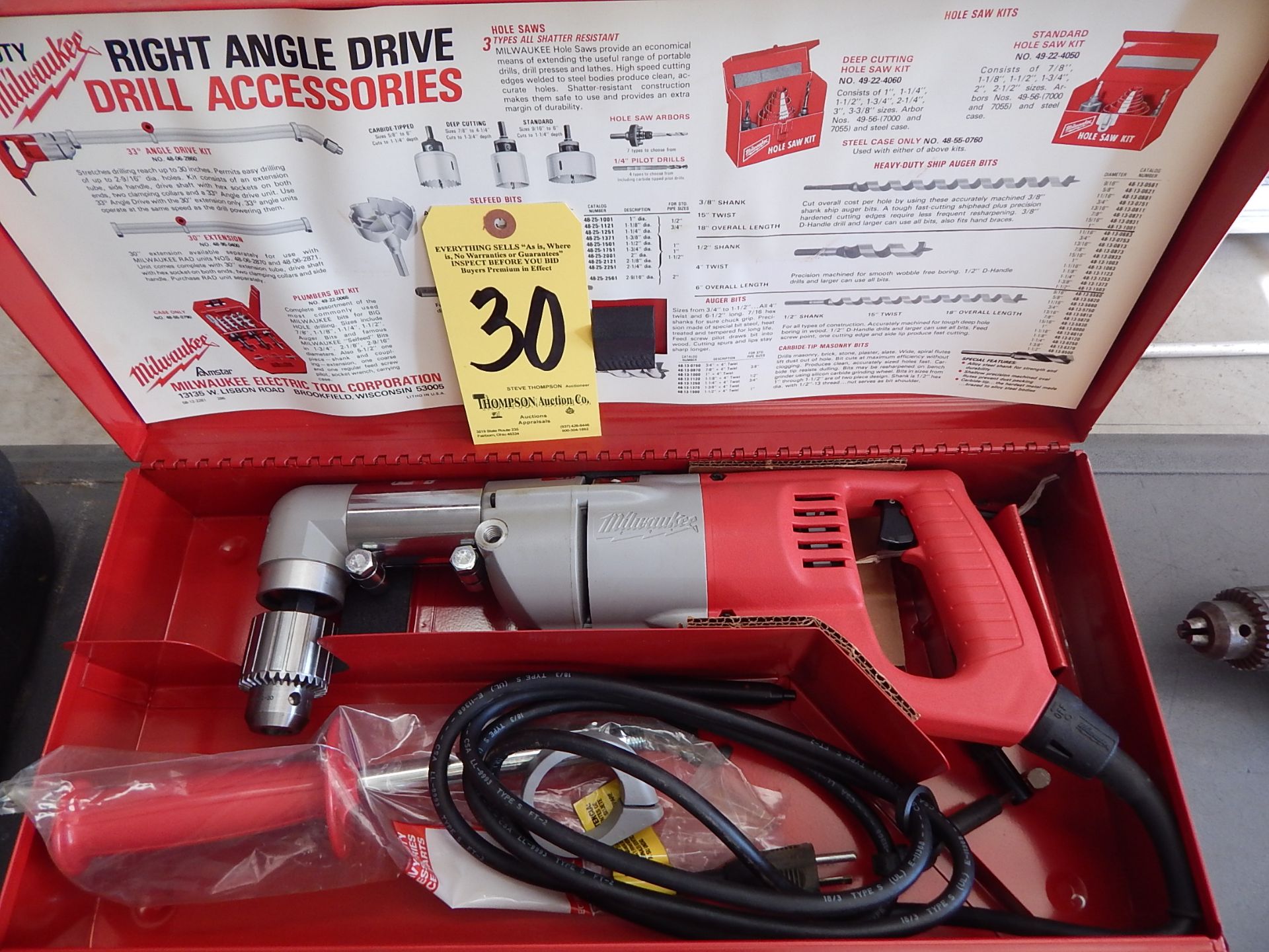 Milwaukee 1/2 in Angle Drill