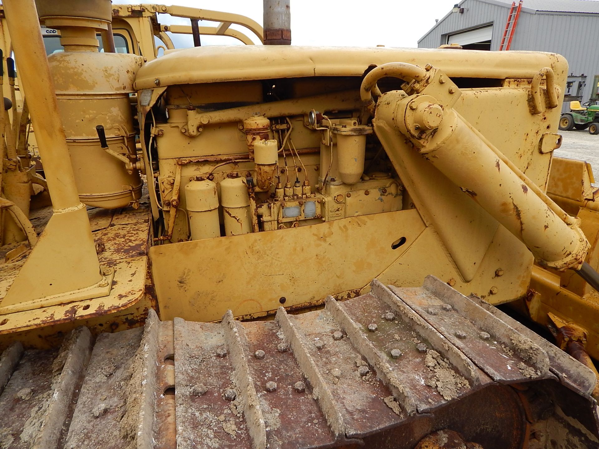 Caterpillar D7C Crawler Dozer, 9 ft 8 in Blade, Hyster D7N Winch, 5 Speed Direct Drive Transmission, - Image 12 of 21