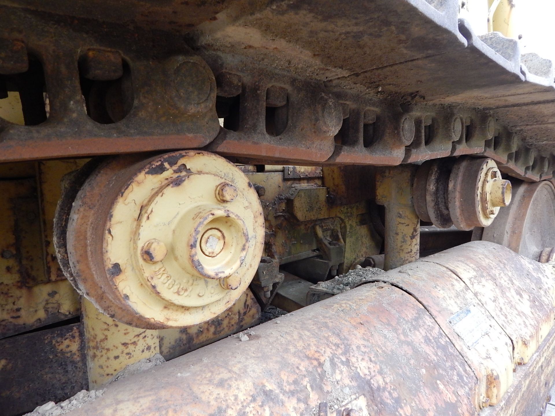 Caterpillar D4E Crawler Dozer, 9 ft -6 Way Balderson Model BAI4P9 Blade, 3304 Engine 75 HP, EROPS w/ - Image 12 of 19