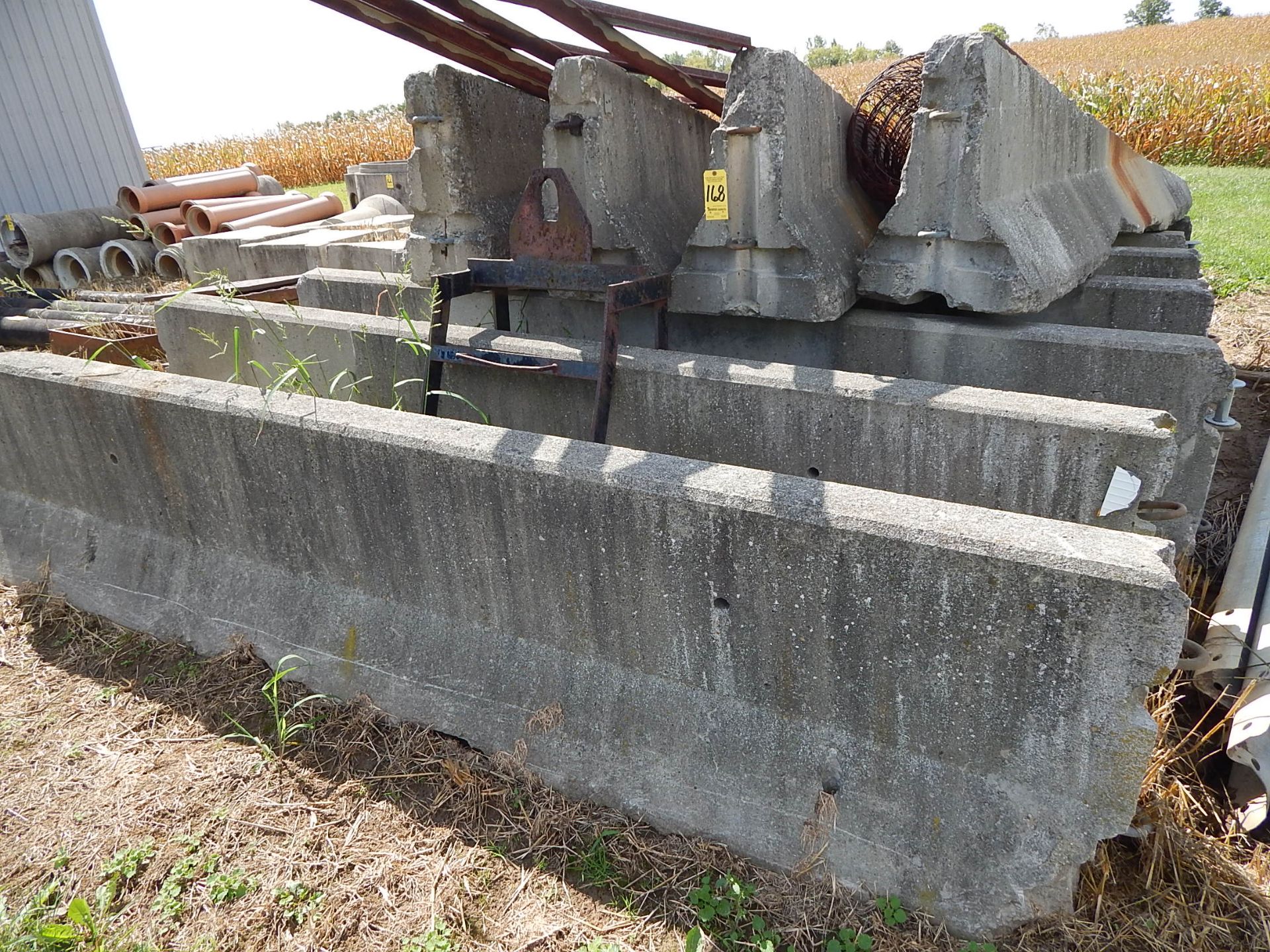 Assorted Concrete Barricades