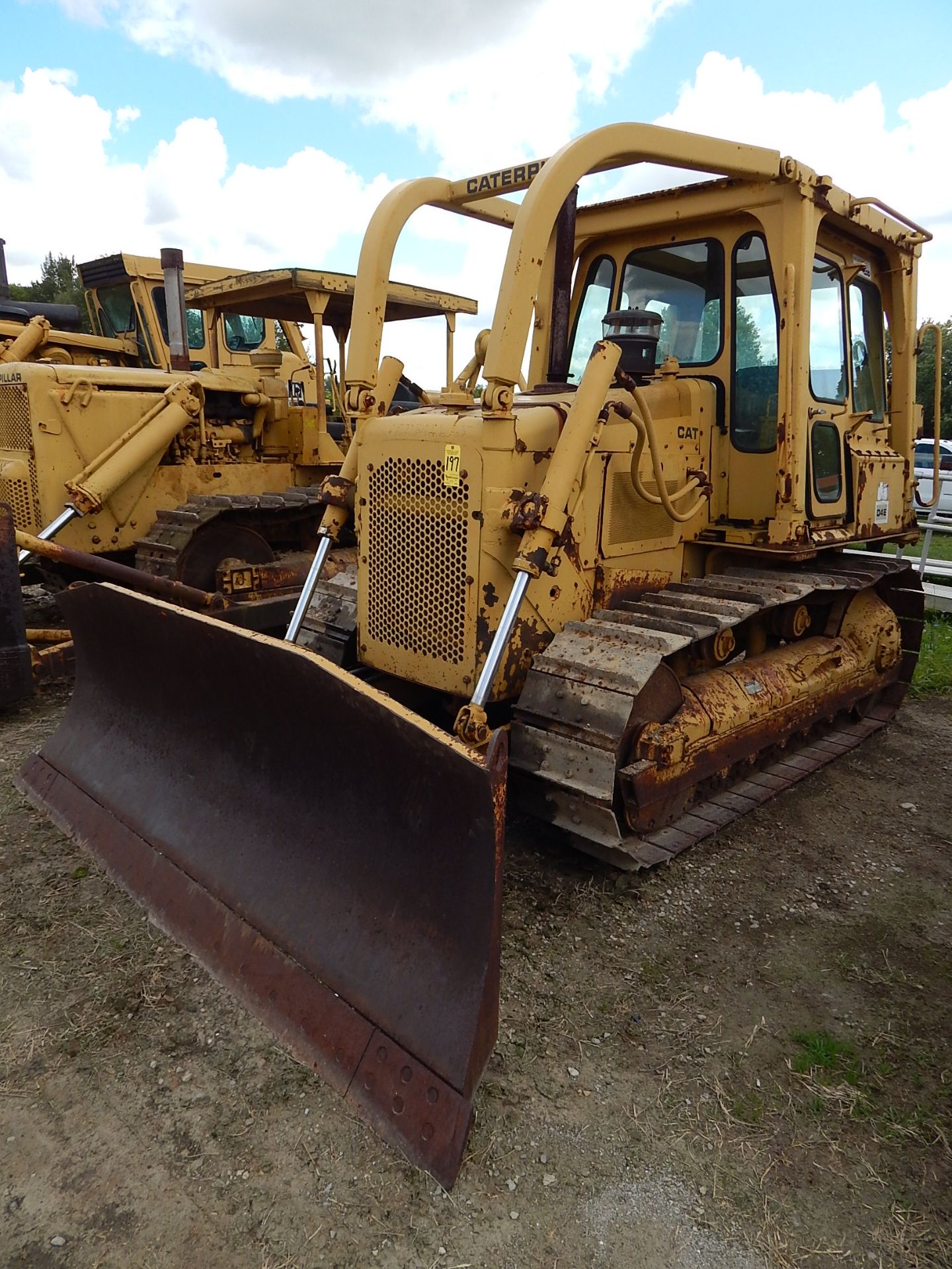 Caterpillar D4E Crawler Dozer, 9 ft -6 Way Balderson Model BAI4P9 Blade, 3304 Engine 75 HP, EROPS w/