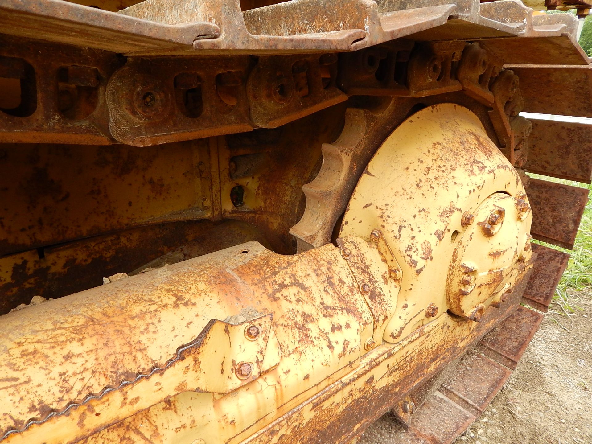 Caterpillar D4E Crawler Dozer, 9 ft -6 Way Balderson Model BAI4P9 Blade, 3304 Engine 75 HP, EROPS w/ - Image 5 of 19