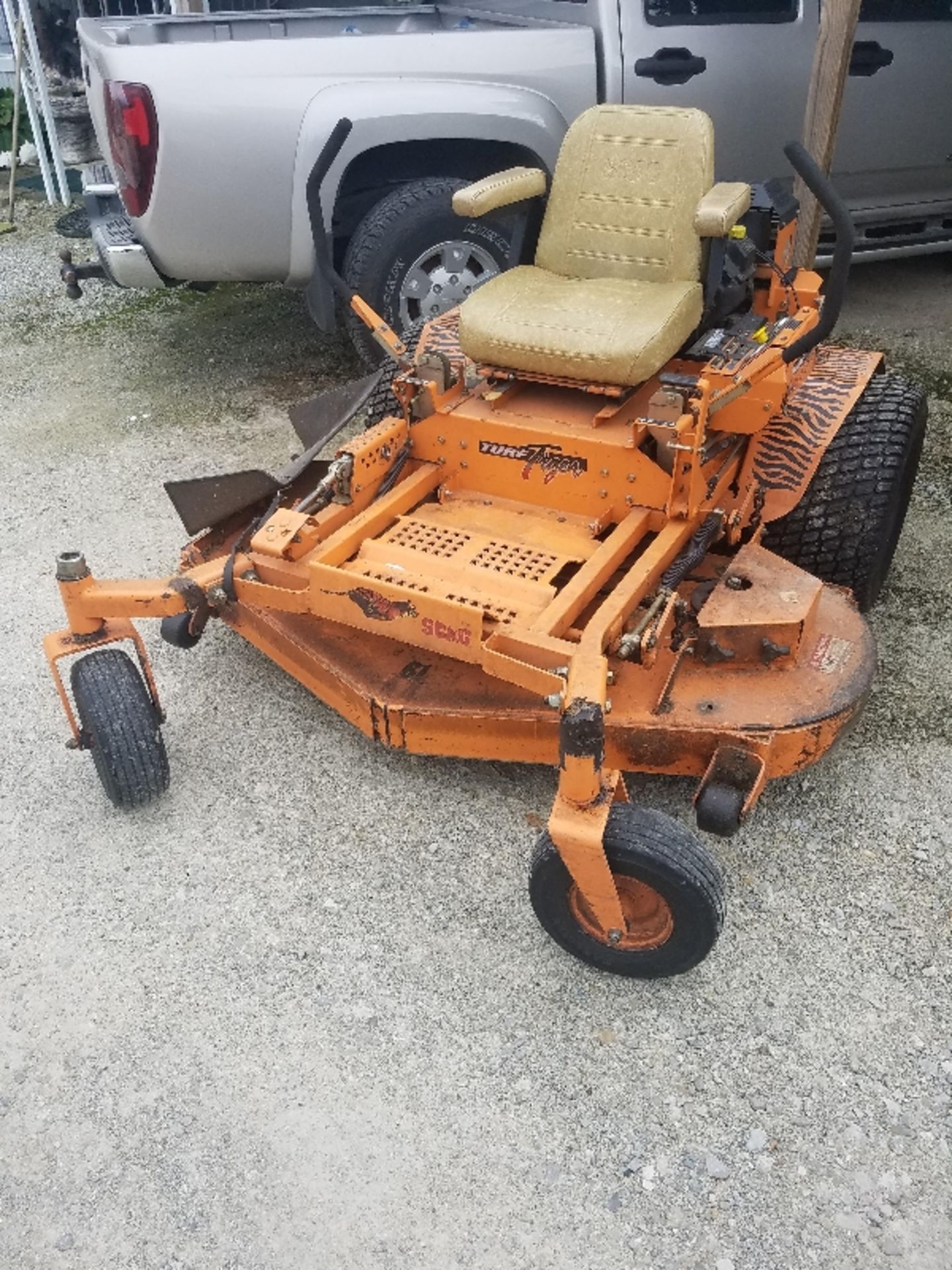 Scag Truf Tiger 61 in Zero Turn Mower, Kohler Command Pro 25 HP Engine, (Needs Hydraulic Pump) - Image 3 of 5