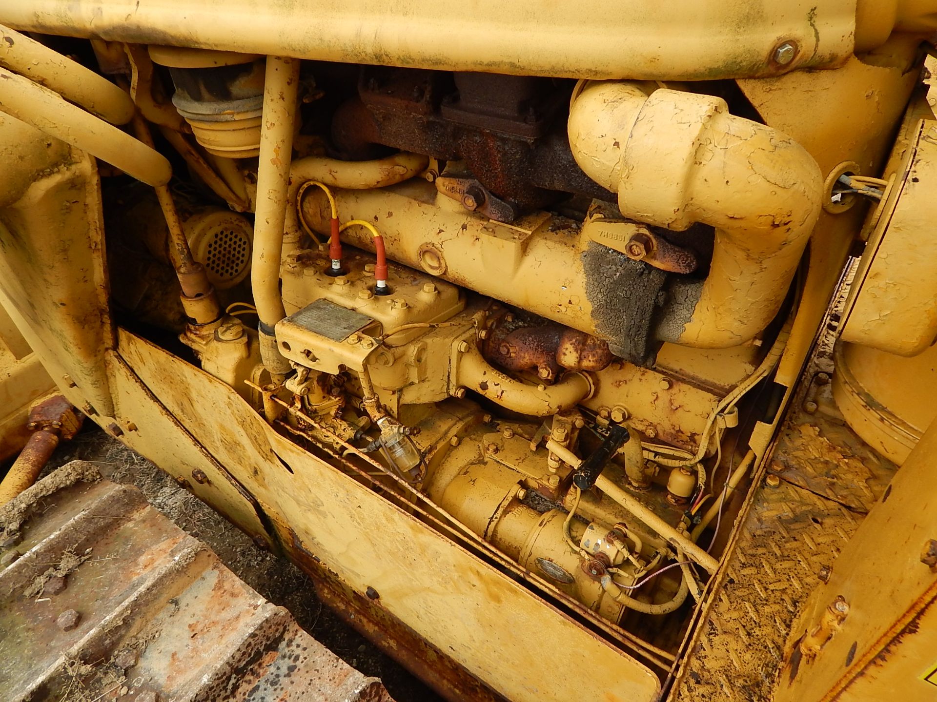 Caterpillar D7C Crawler Dozer, 9 ft 8 in Blade, Hyster D7N Winch, 5 Speed Direct Drive Transmission, - Image 21 of 21