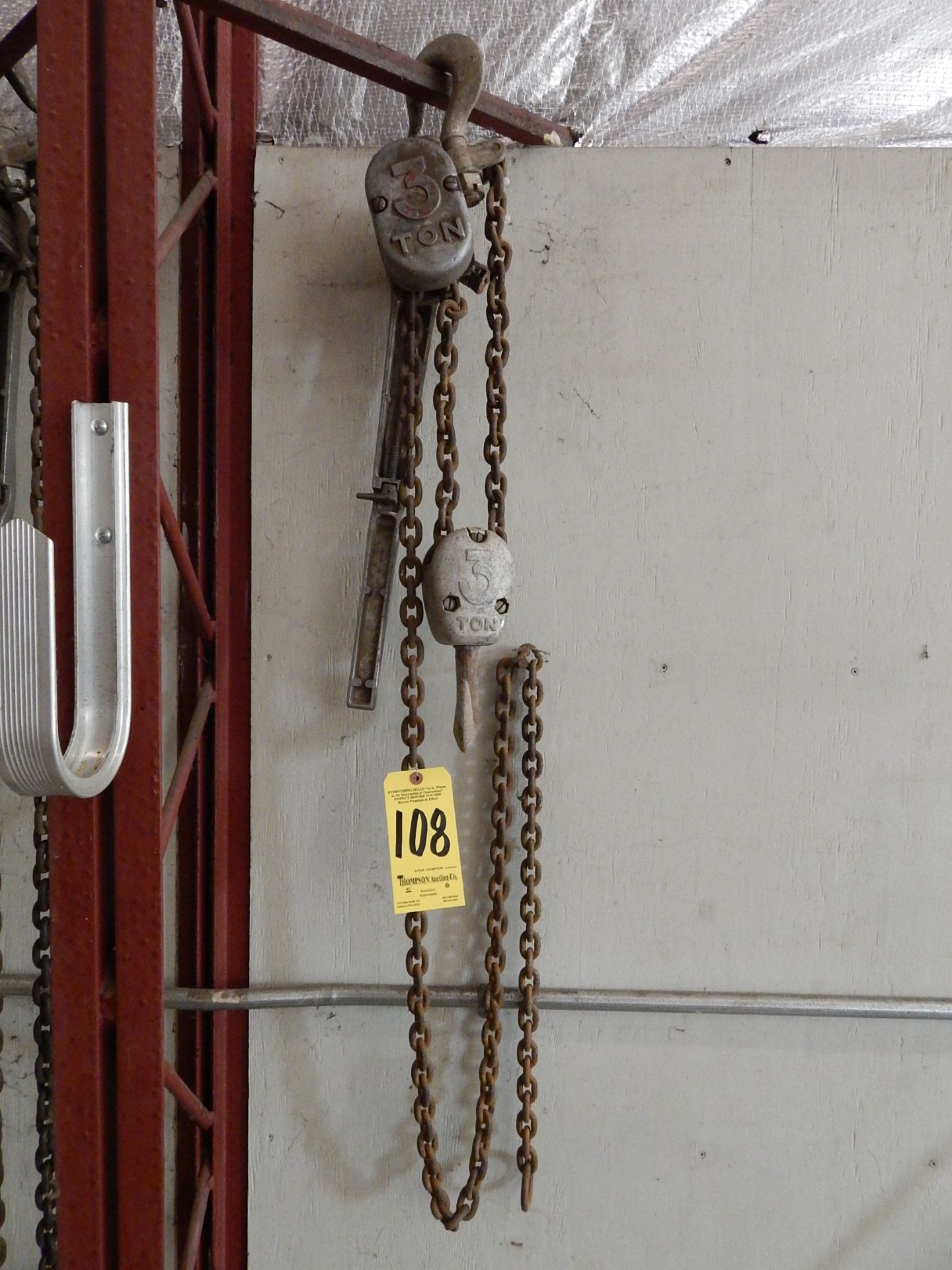 Budget 3 Ton Ratchet Lever Chain Hoist