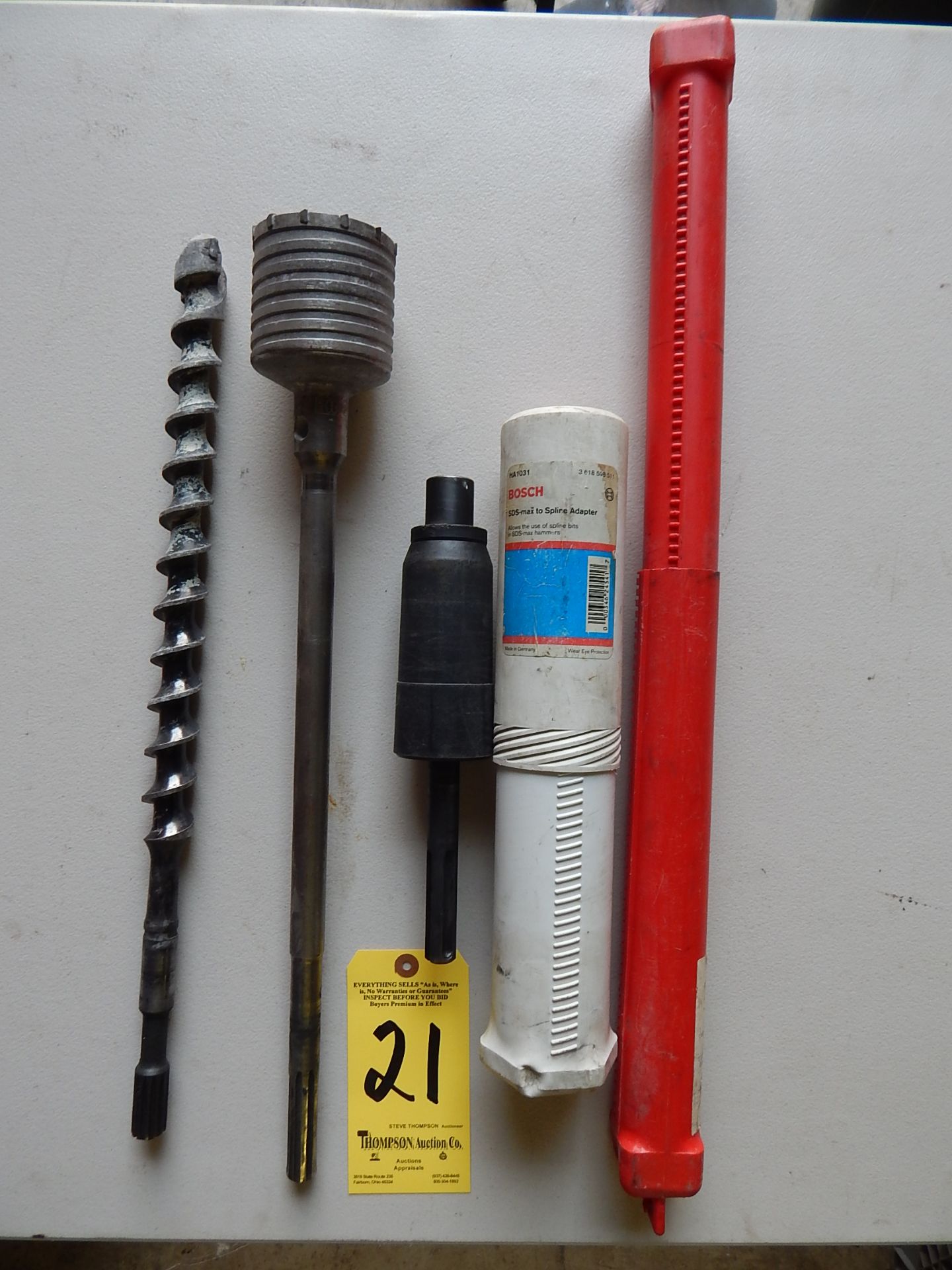 Bosch Spine Adapter, Spline Shank, Core Drill Bit